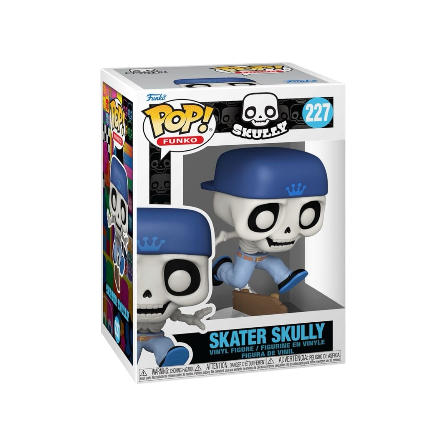 Funko Pop! Skater Skully #227 Funko Pop - Skully - PREORDER
