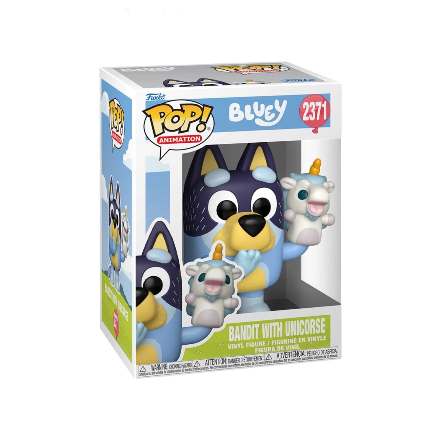 Funko Pop! Bandit with Unicorse #2371 Funko Pop! - Bluey - PREORDER