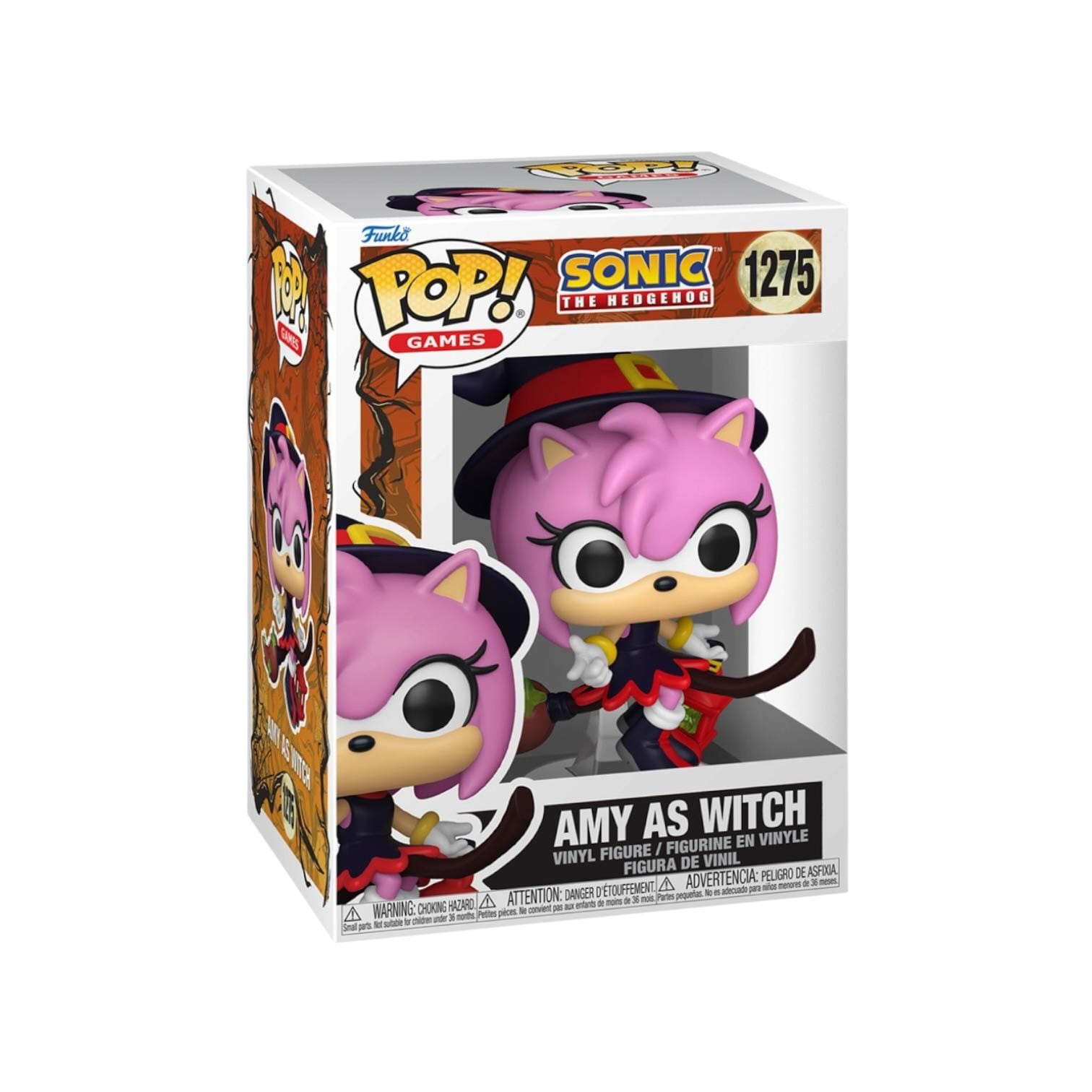 Sonic the Hedgehog Amy as Witch #1275 Funko Pop! - Sonic The Hedgehog - PREORDER