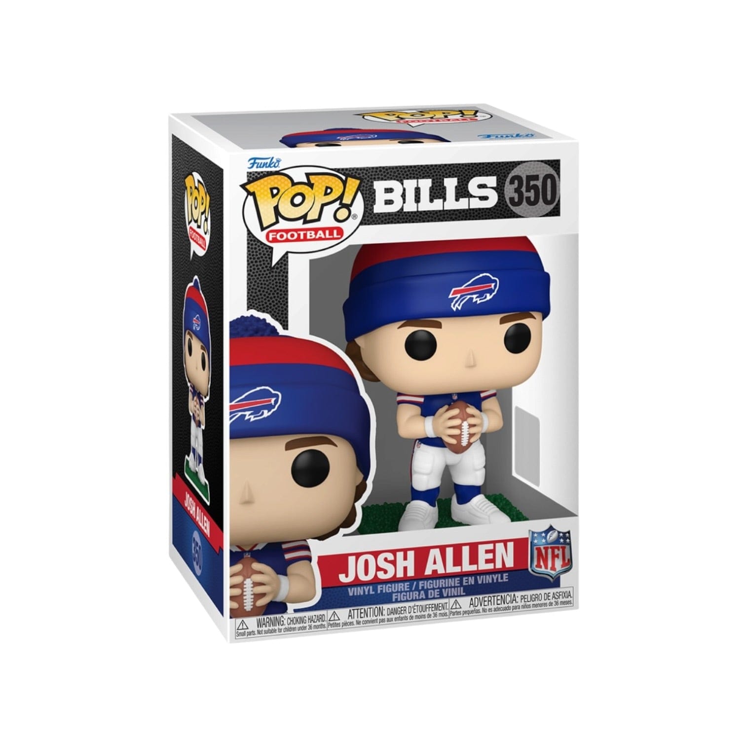 Funko Pop! Josh Allen with Beanie #350 Funko Pop - Buffalo Bills - PREORDER