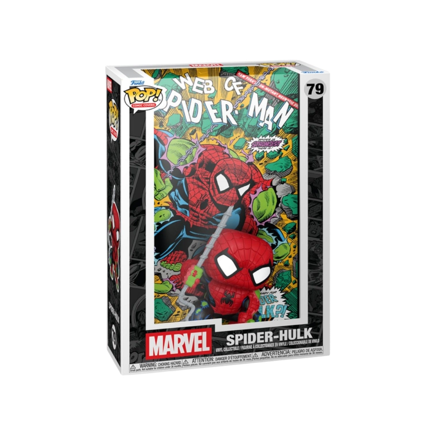 Funko Pop! Spider - Hulk #79 Funko Pop! Comic Cover - Marvel