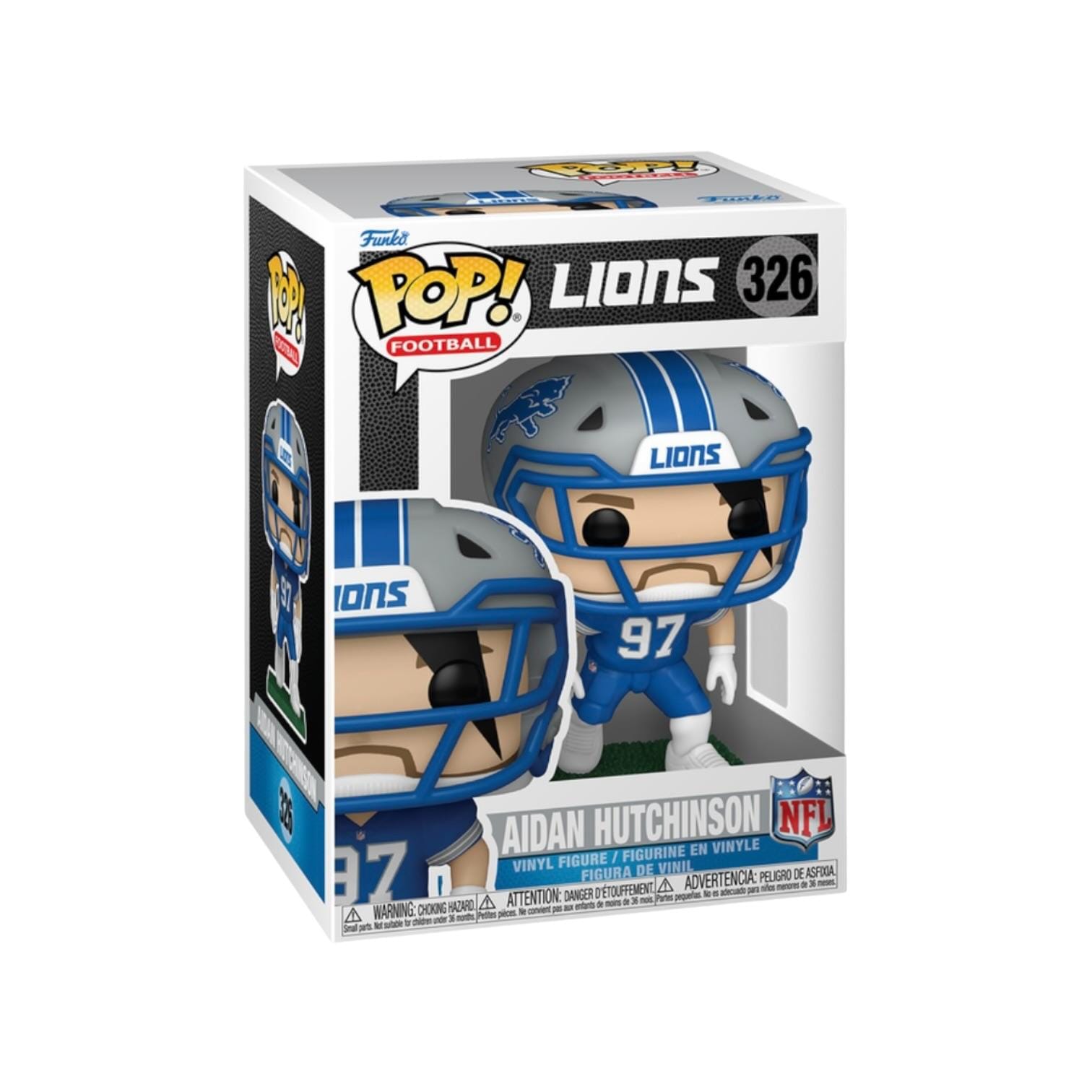 Detroit Lions Aidan Hutchinson #326 Funko Pop - Detroit Lions - NFL