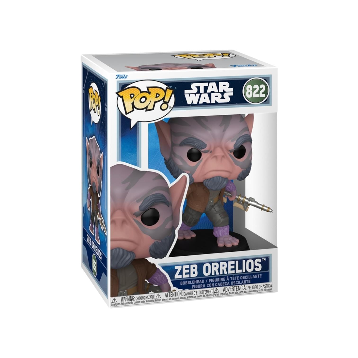 Funko Pop! Zeb Orrelios with Bo - Rifle #822 Funko Pop - Star Wars