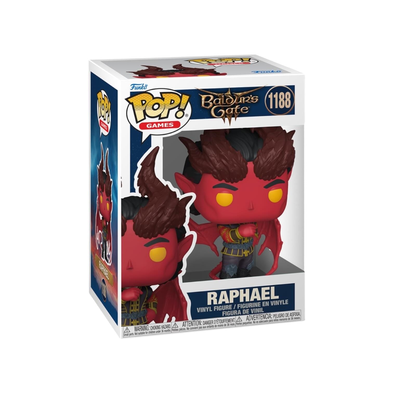 Funko Pop! Raphael (Cambion Devil) #1188 Funko Pop! - Baldur's Gate 3