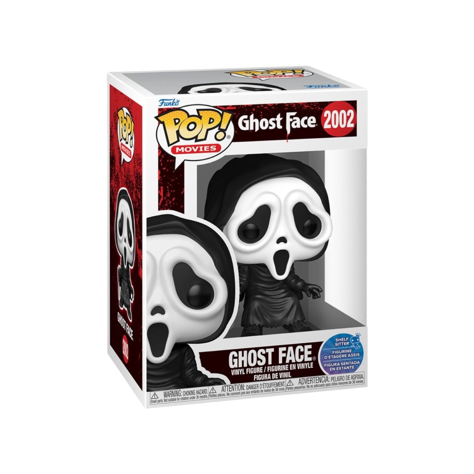 Funko Pop! Ghost Face (Shelf Sitter) #2002 Funko Pop - Ghost Face