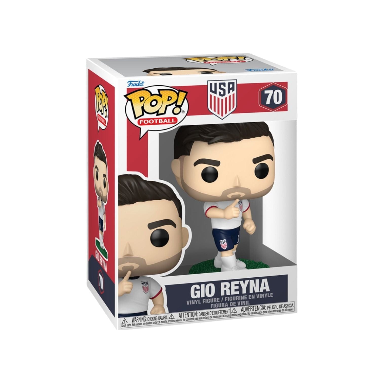 Funko Pop! Gio Reyna #70 Funko Pop - USA International Football Team