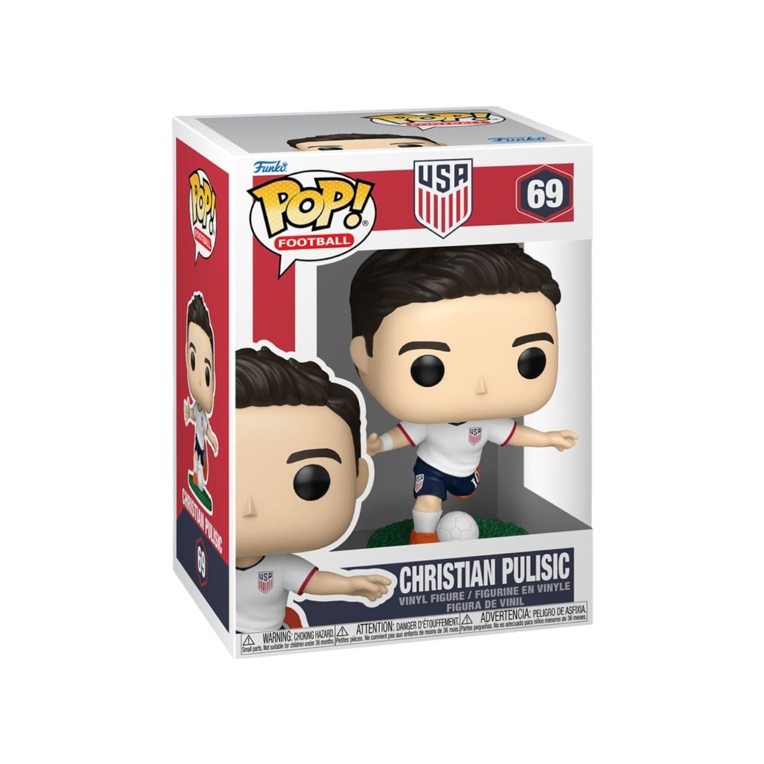Funko Pop! Christian Pulisic #69 Funko Pop - USA International Football Team