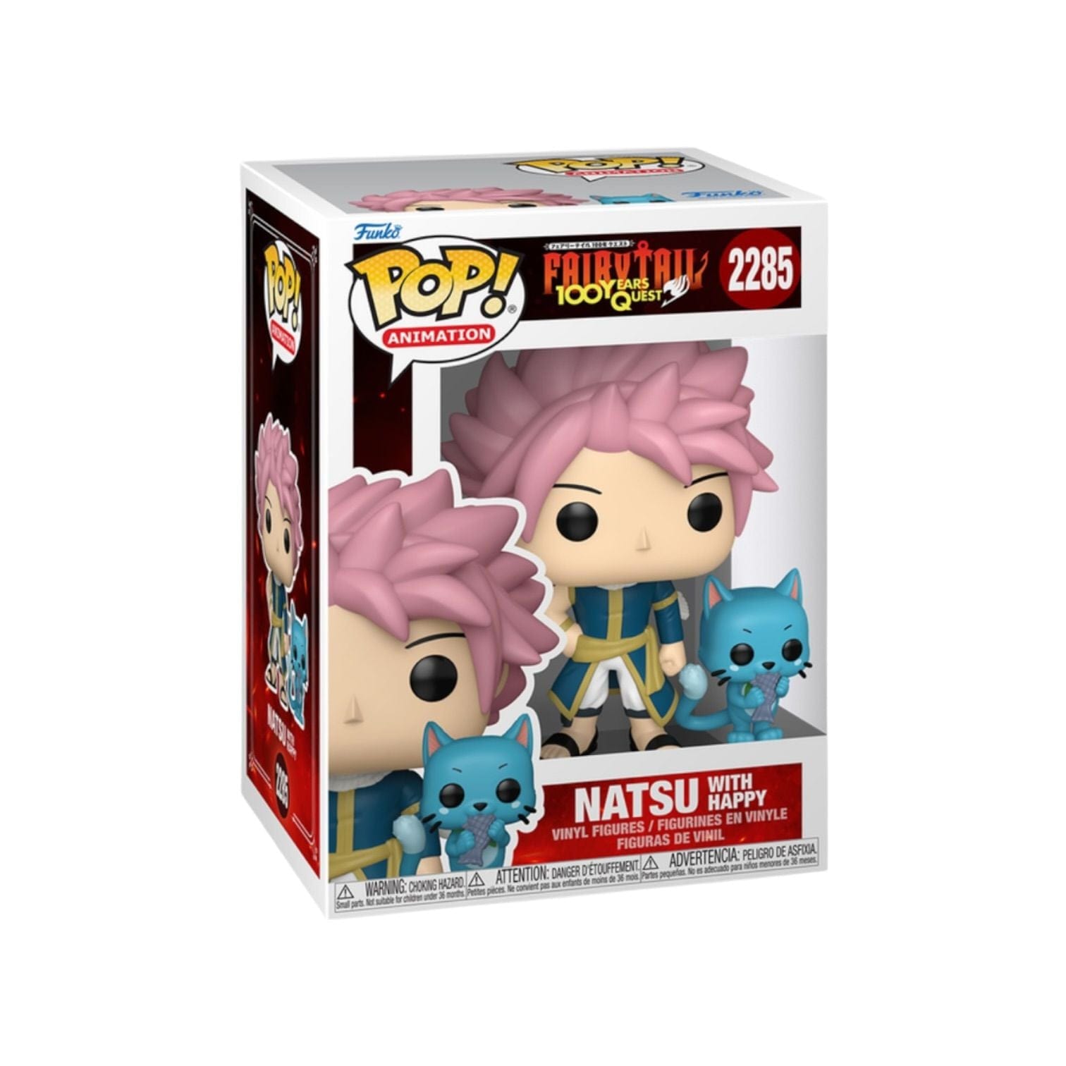 Funko Pop! Natsu with Happy #2285 Funko Pop - Fairy Tail: 100 Years Quest