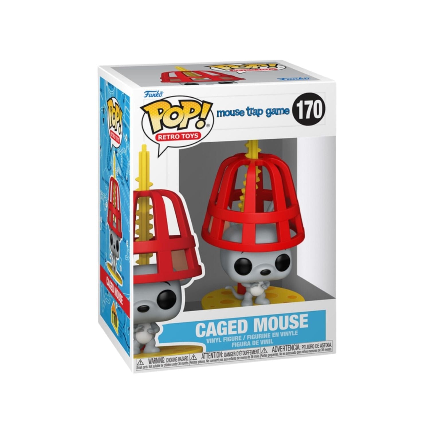 Funko Pop! Caged Mouse #170 Funko Pop - Mouse trap game - PREORDER