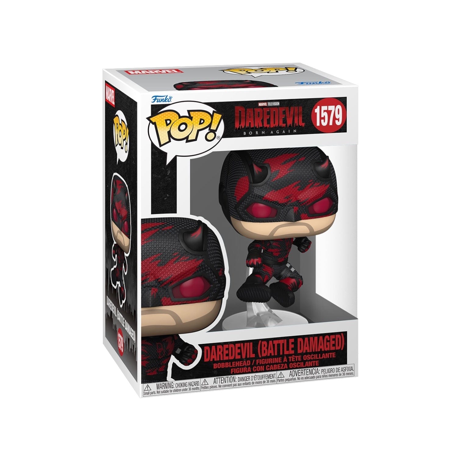 Funko Pop! Daredevil (Battle damaged) #1579 Funko Pop - Daredevil : Born Again - PREORDER