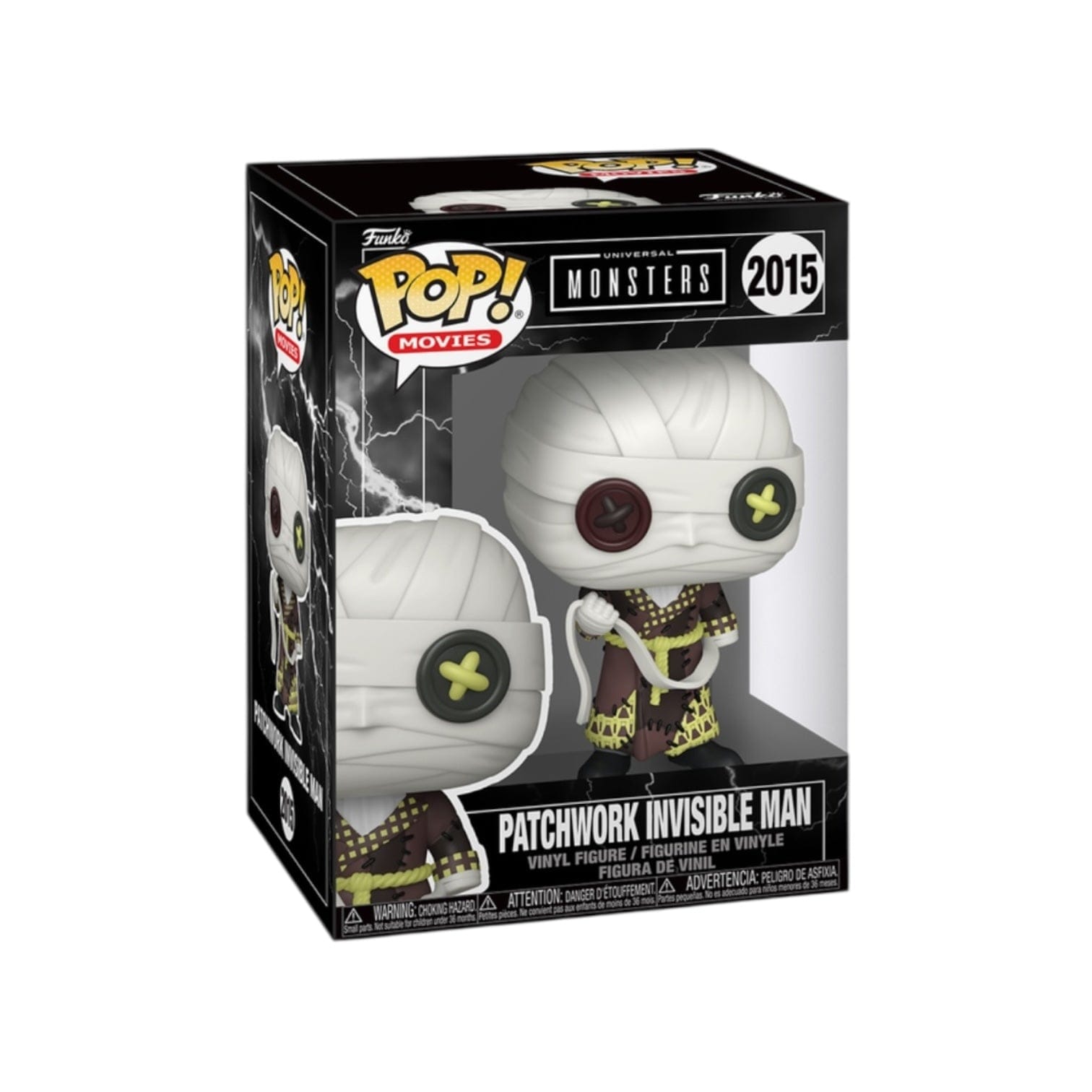 Funko Pop! Patchwork Invisible Man #2015 Funko Pop - Universal Monsters
