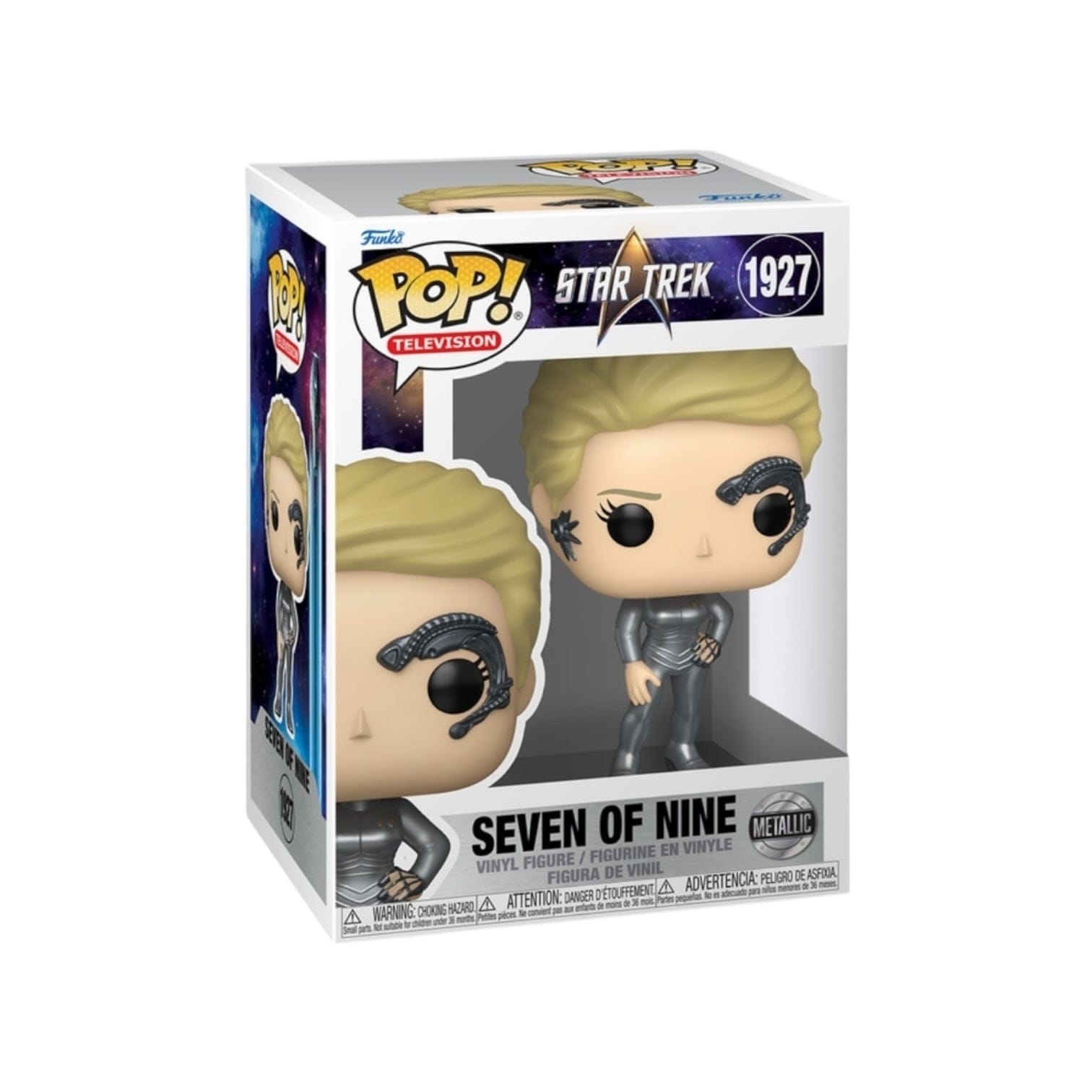 Funko Pop! Seven of Nine (Metallic) #1927 Funko Pop - Star Trek - PREORDER