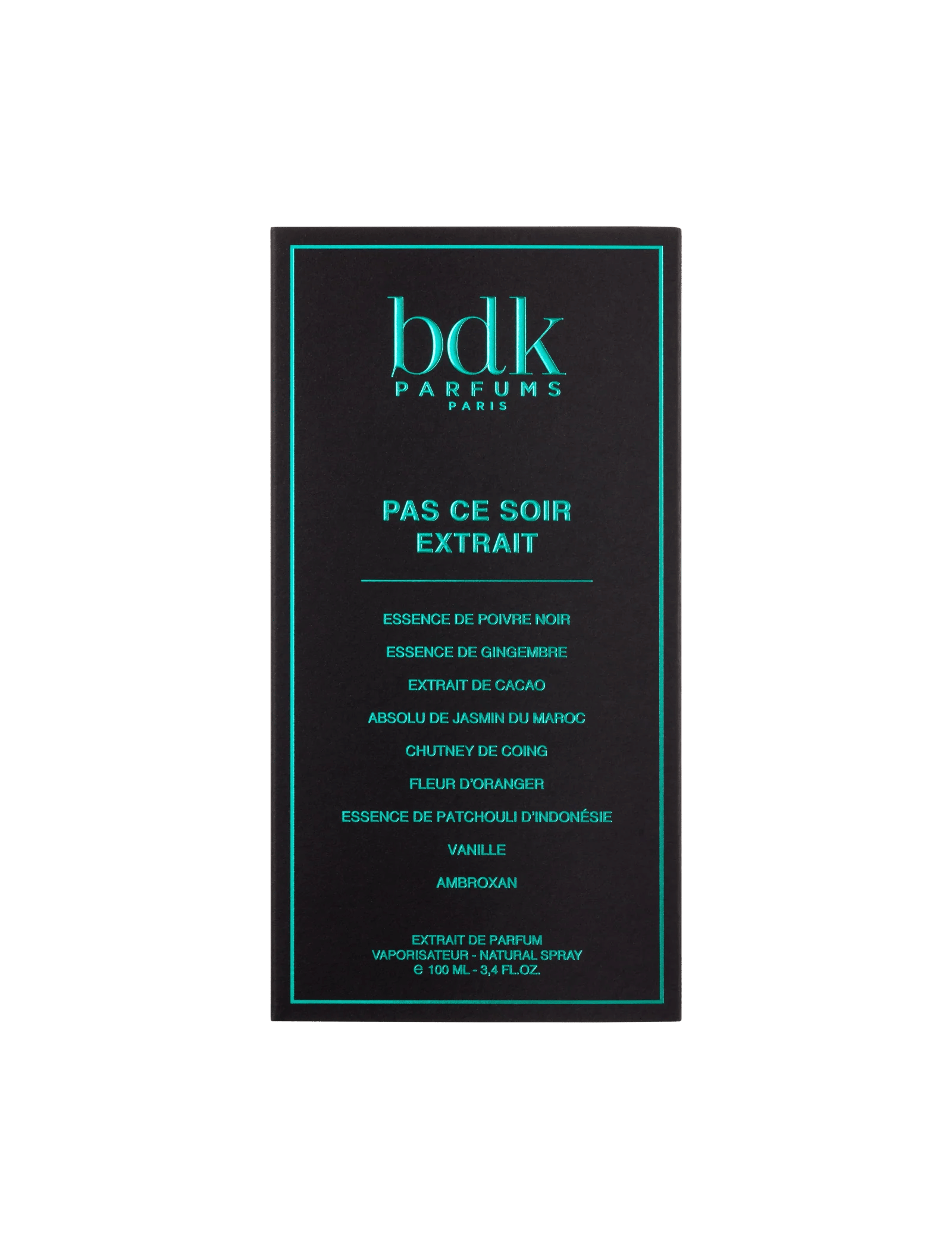 BDK Pas Ce Soir Extrait De Parfum 100 ml