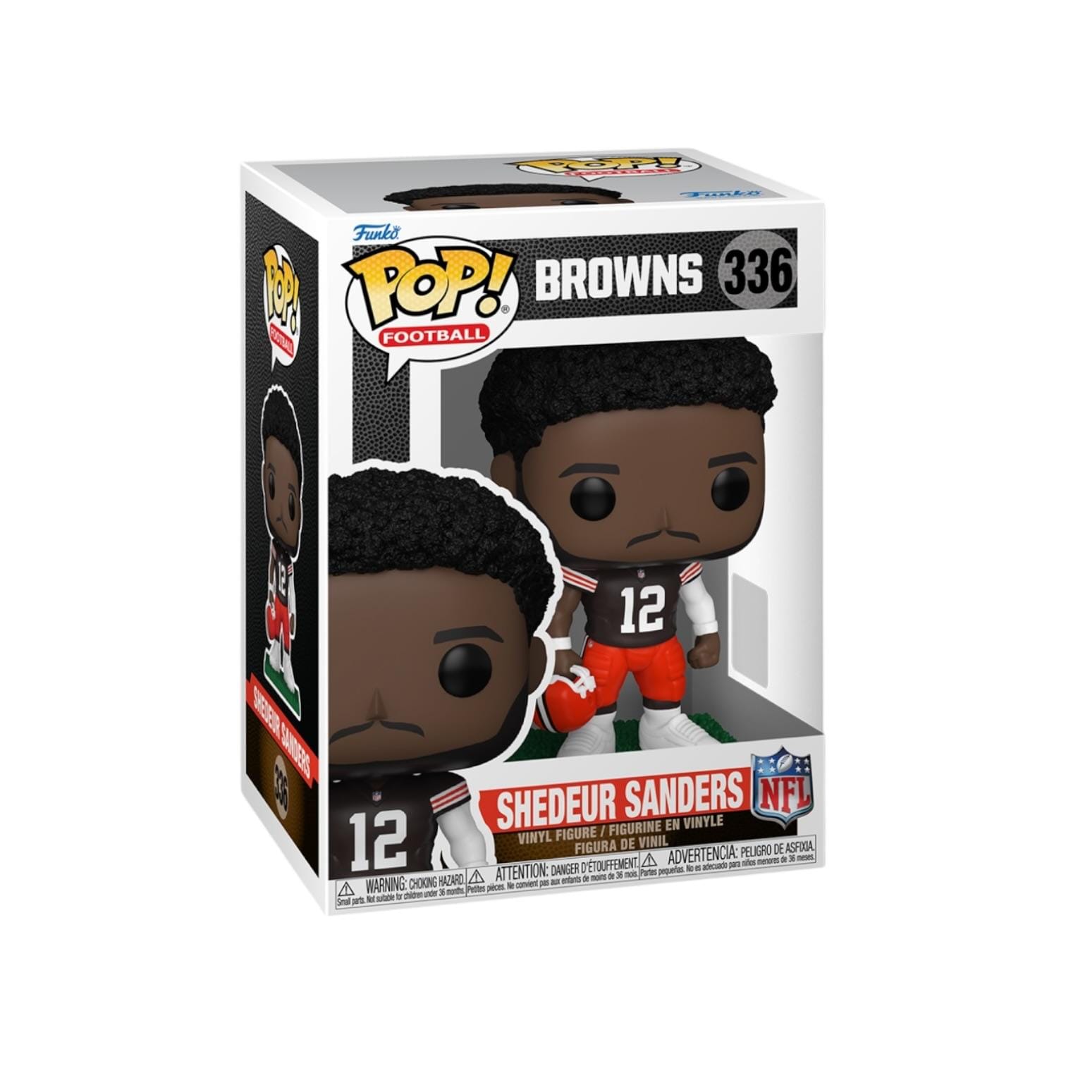 Funko Pop! Shedeur Sanders #336 Funko Pop - NFL: Clevelands Browns