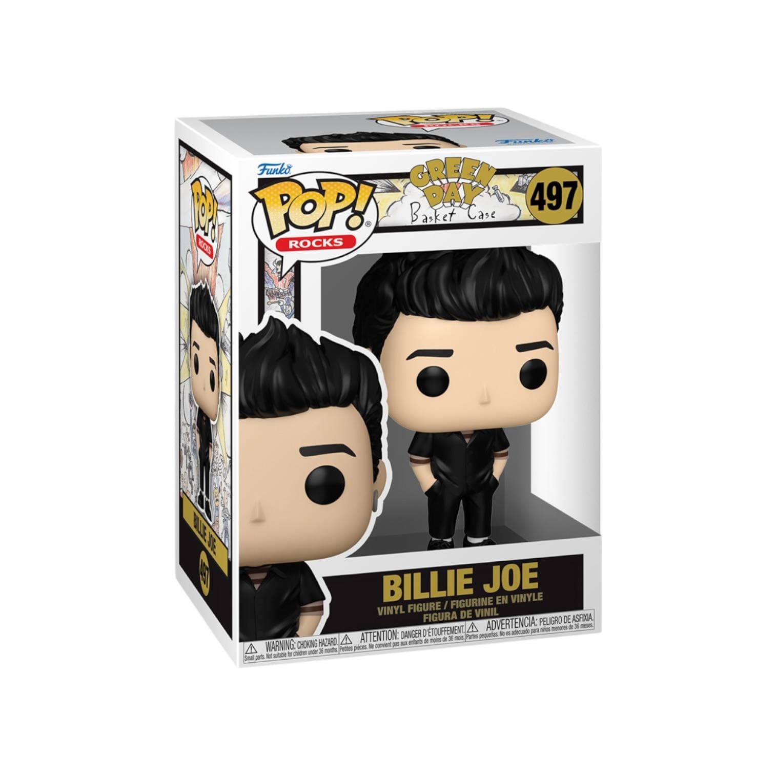 Funko Pop! Billie Joe #497 Funko Pop - Green Day: Basket Case