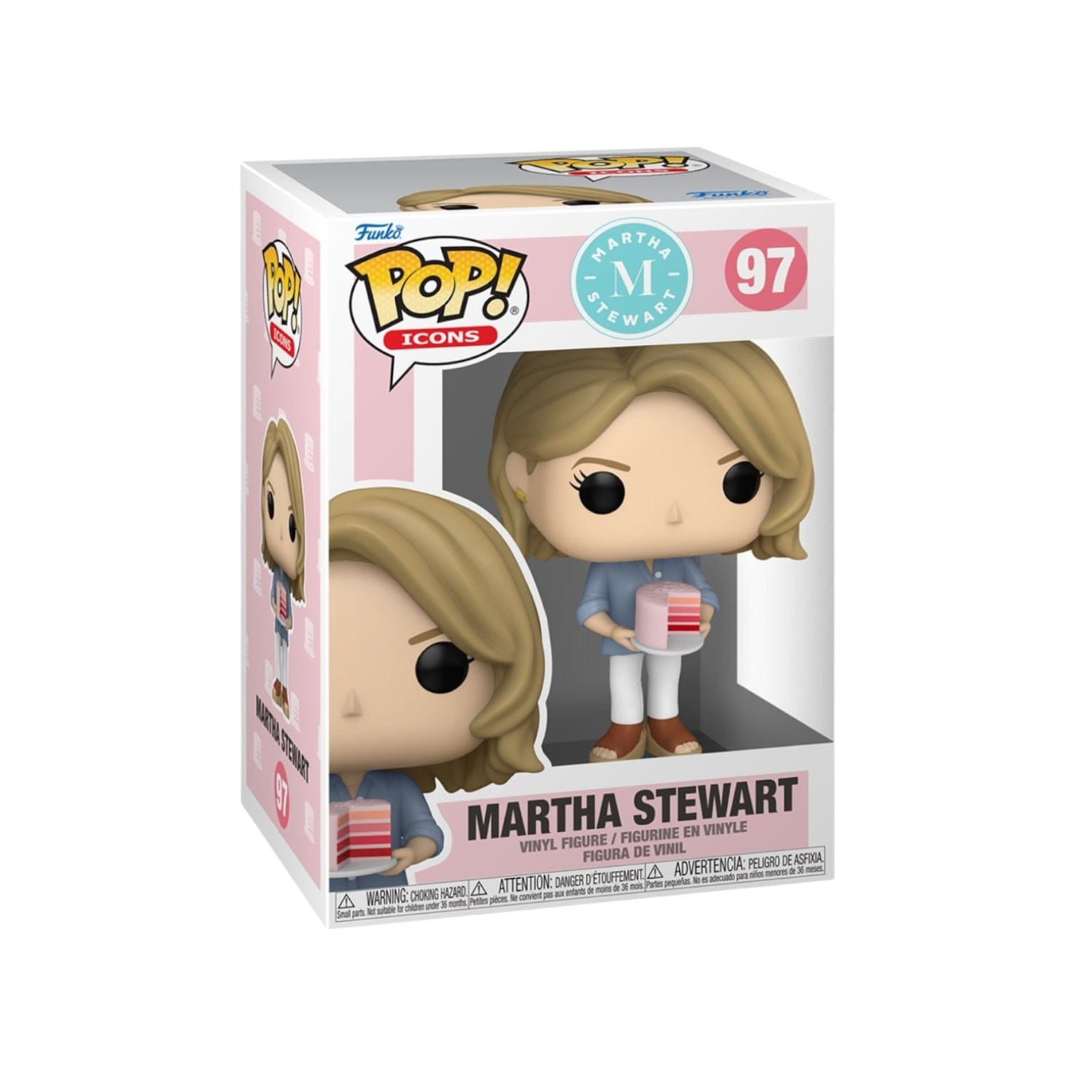 Funko Pop! Martha Stewart with Cake #97 Funko Pop! - Martha Stewart