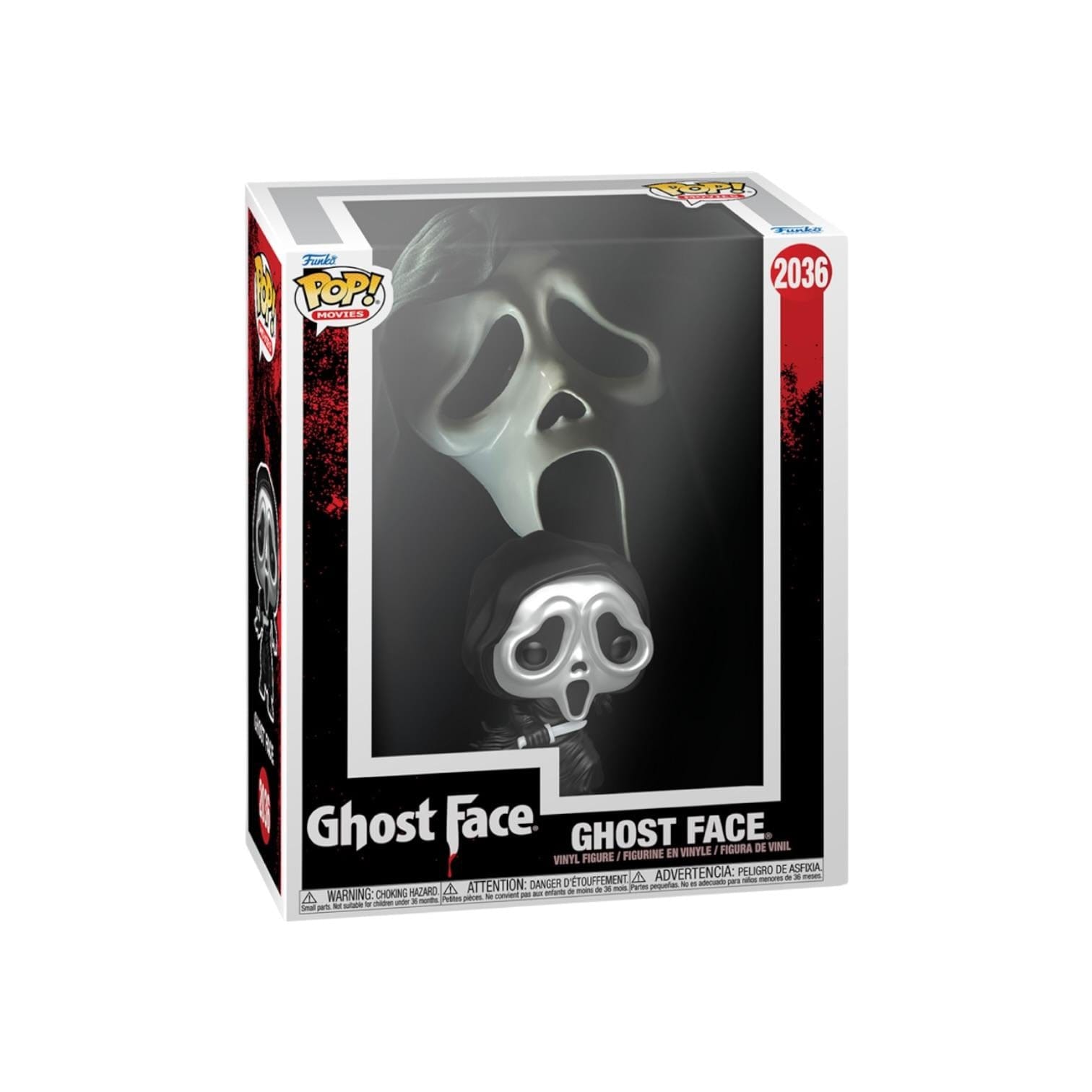 Funko Pop! Ghost Face (Metallic) #2036 Funko Pop VHS Cover - Ghost Face
