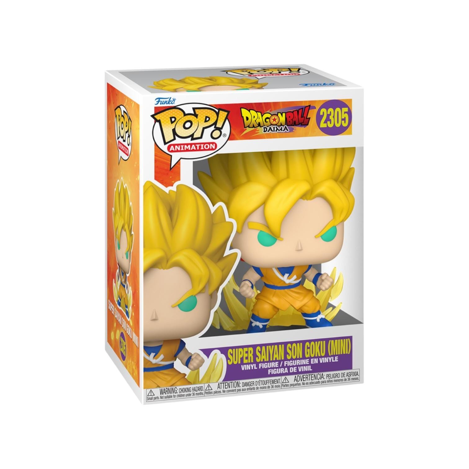 Funko Pop! Super Saiyan 2 Son Goku (Mini) #2305 Funko Pop - Dragonball: Daima