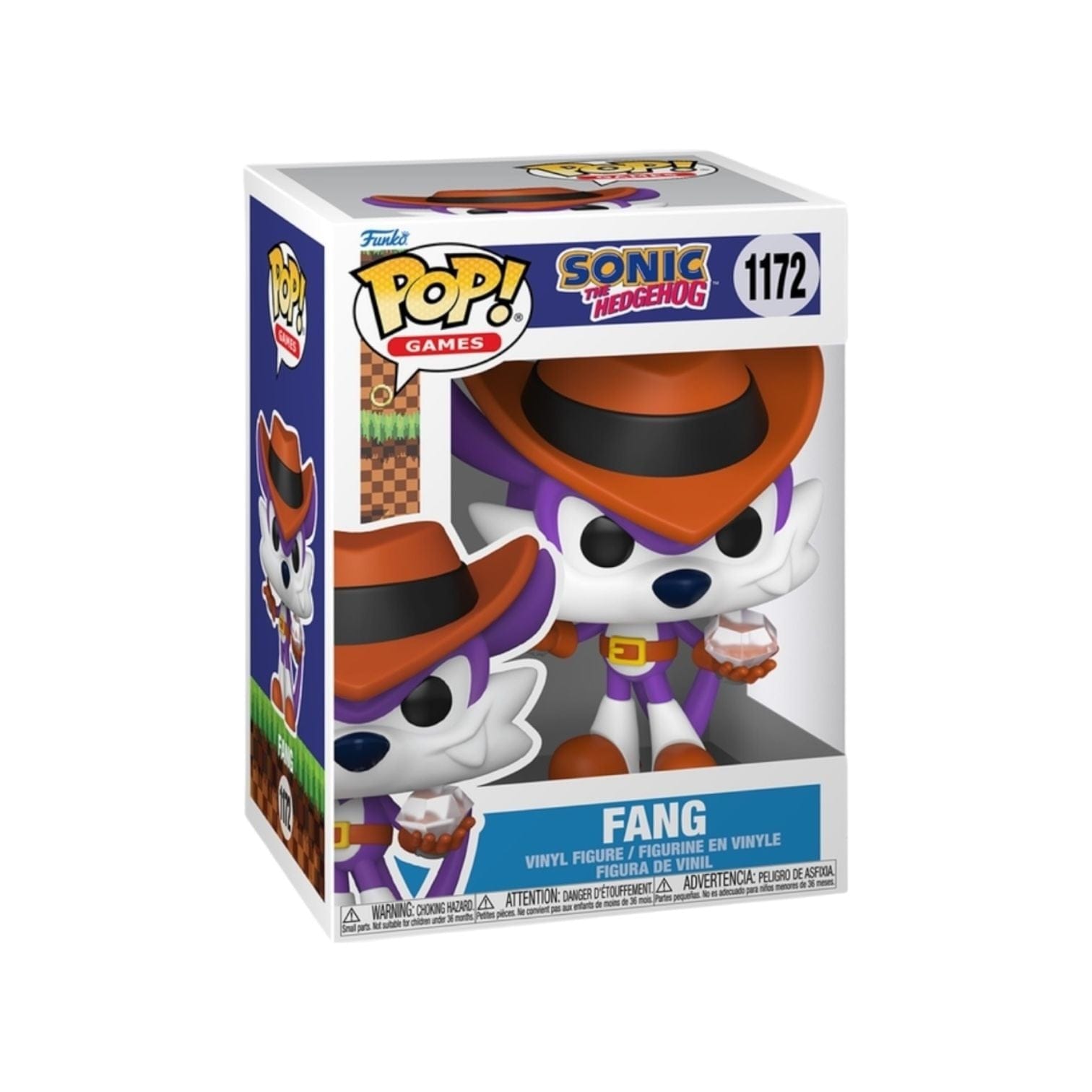 Sonic the Hedgehog Fang #1172 Funko Pop - Sonic the Hedgehog