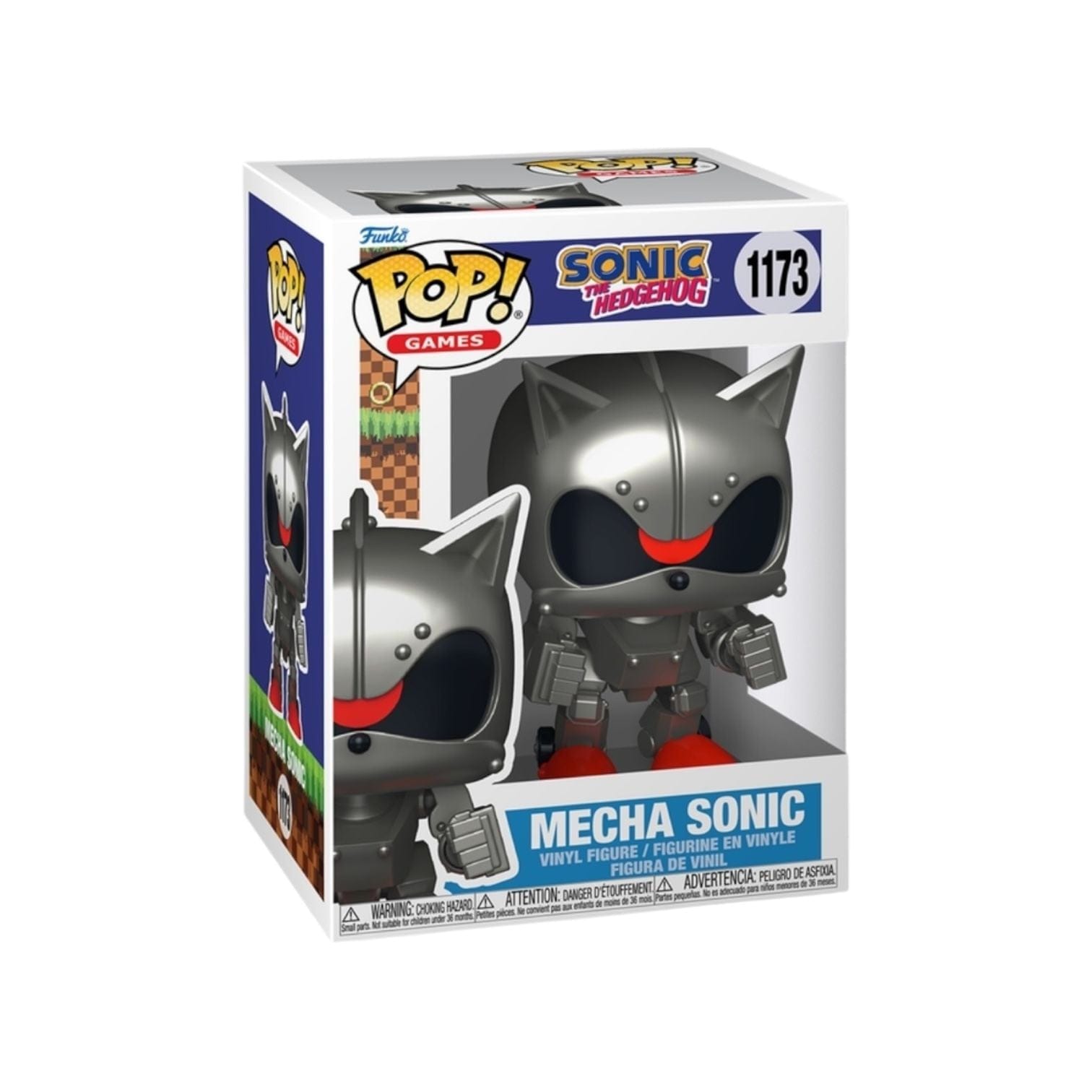 Sonic the Hedgehog Mecha Sonic #1173 Funko Pop - Sonic the Hedgehog
