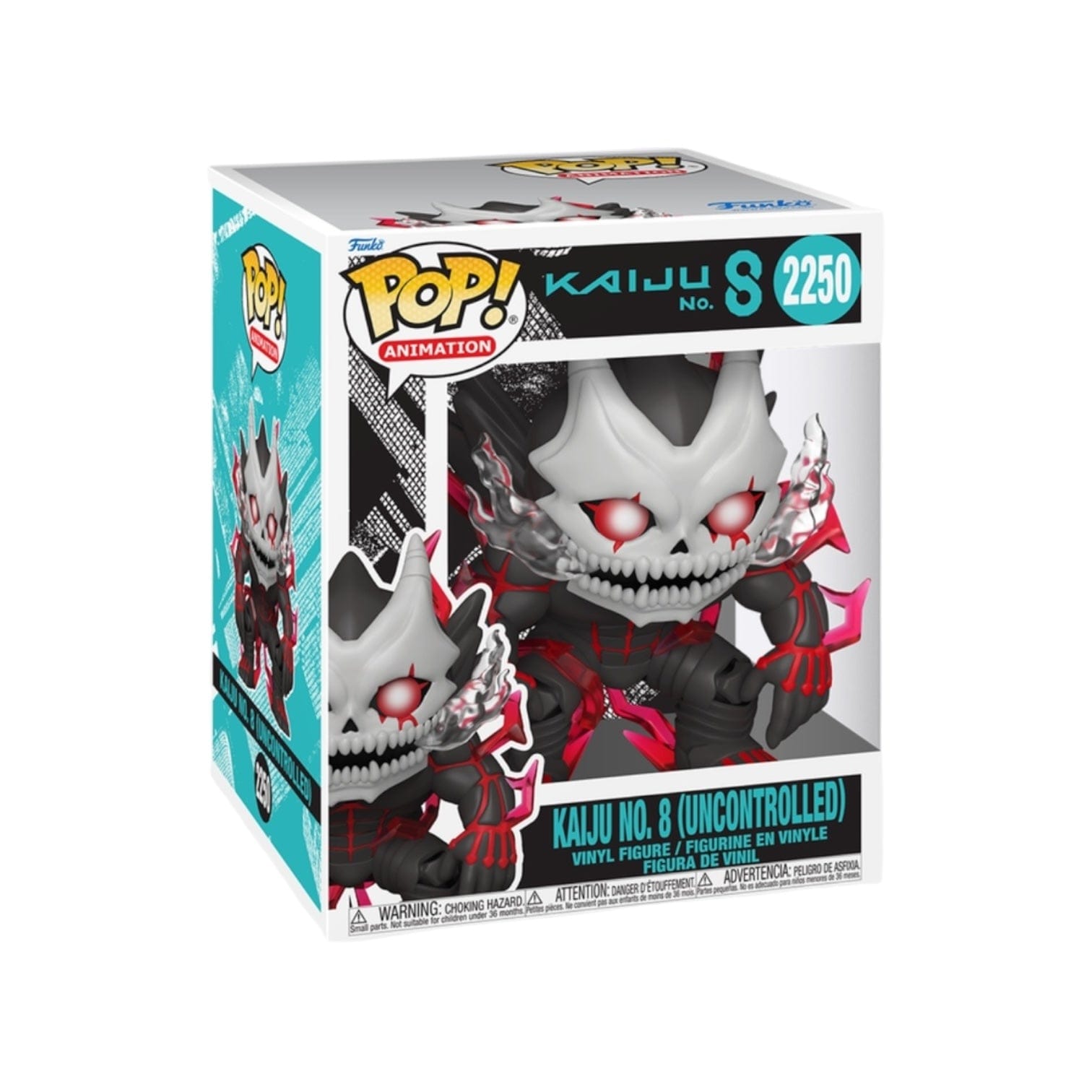 Funko Pop! Kaiju No.8 (Uncontrolled) #2250 Funko Pop! Super - Kaiju No.8