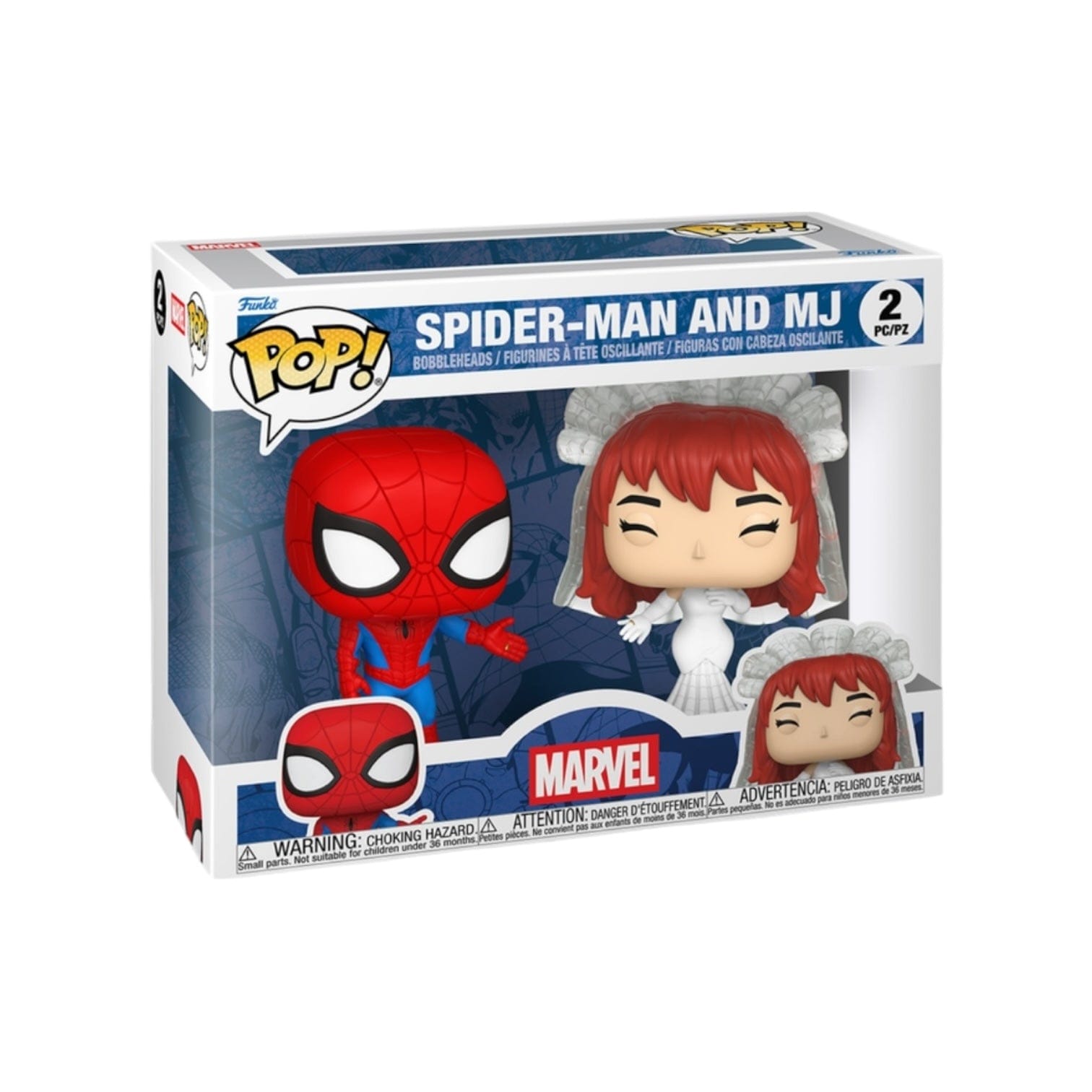 Funko Pop! Spider - Man & MJ 2 Pack Funko Pop! - Marvel
