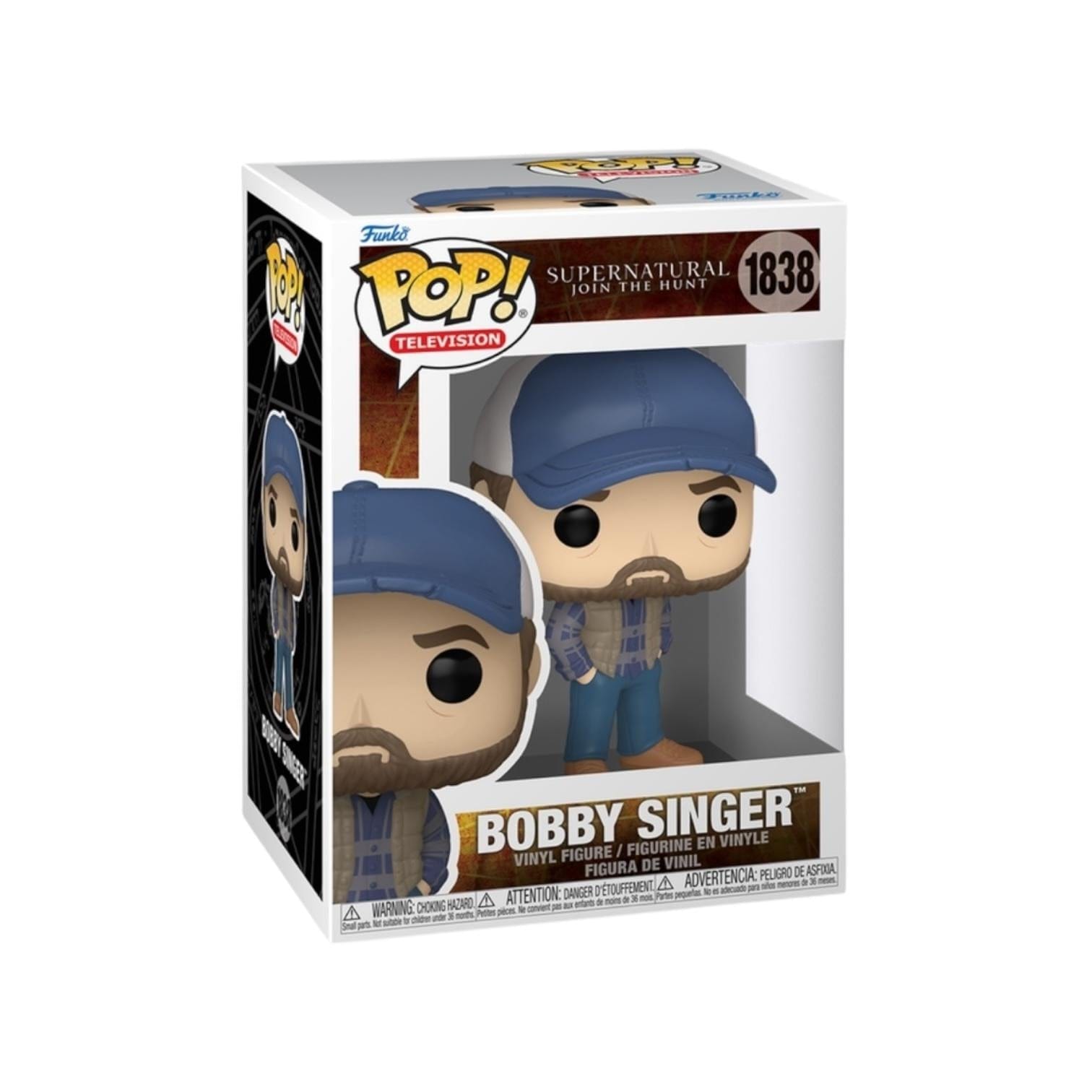 Funko Pop! Bobby Singer #1838 Funko Pop - Supernatural: Join the Hunt - PREORDER