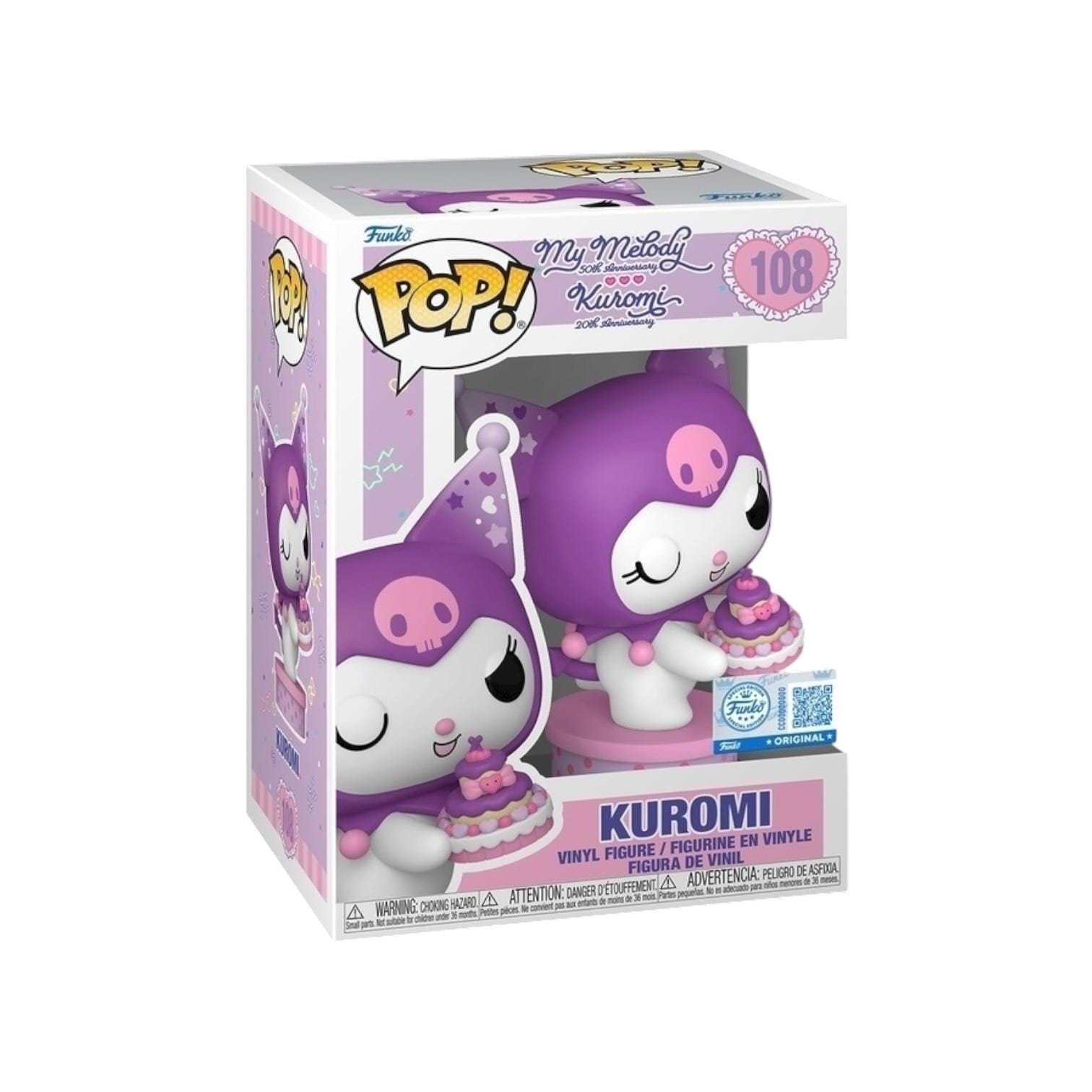 Hello Kitty Kuromi with cake #108 Funko Pop - Hello Kitty and Friends