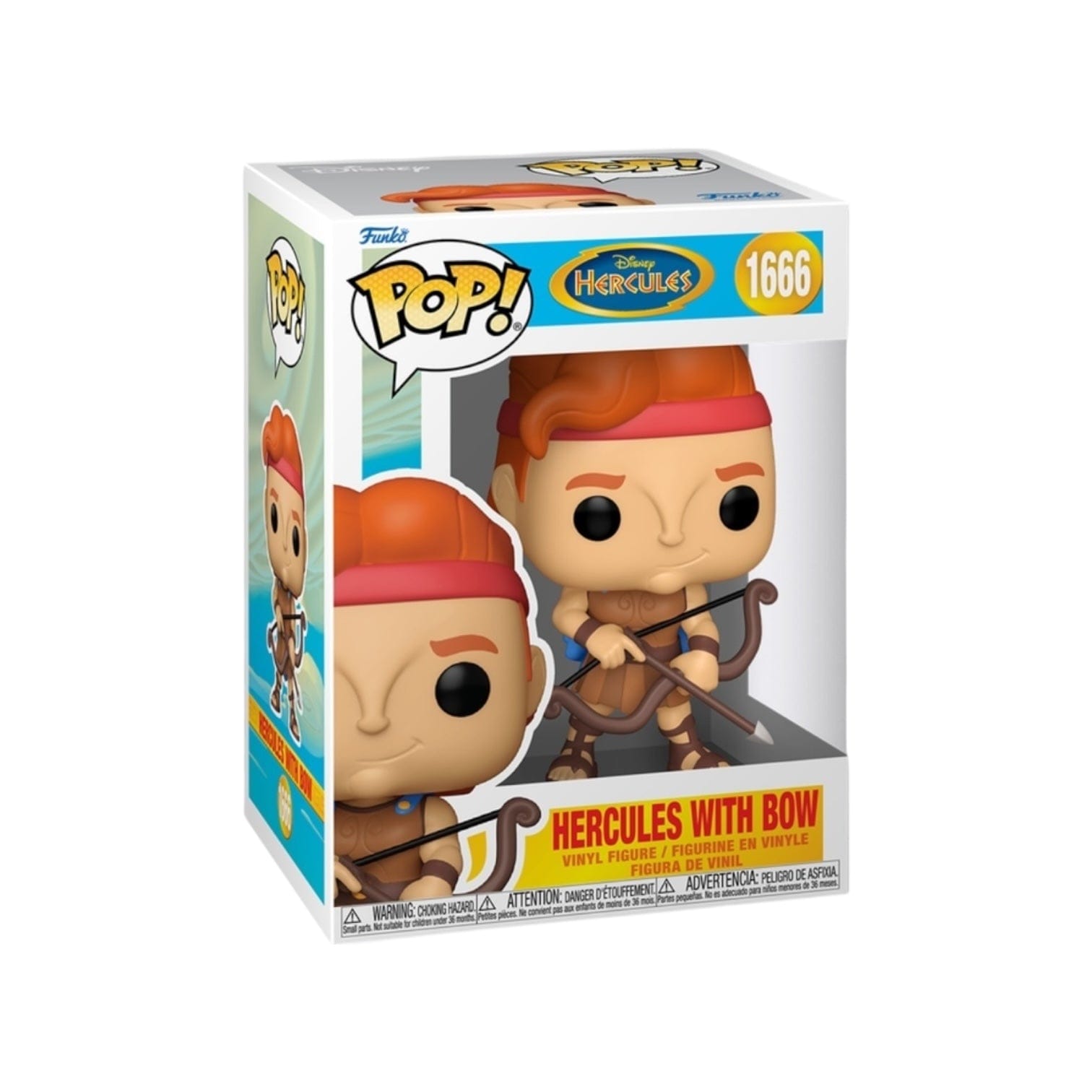 Funko Pop! Hercules with Bow #1666 Funko Pop! - Hercules - Disney