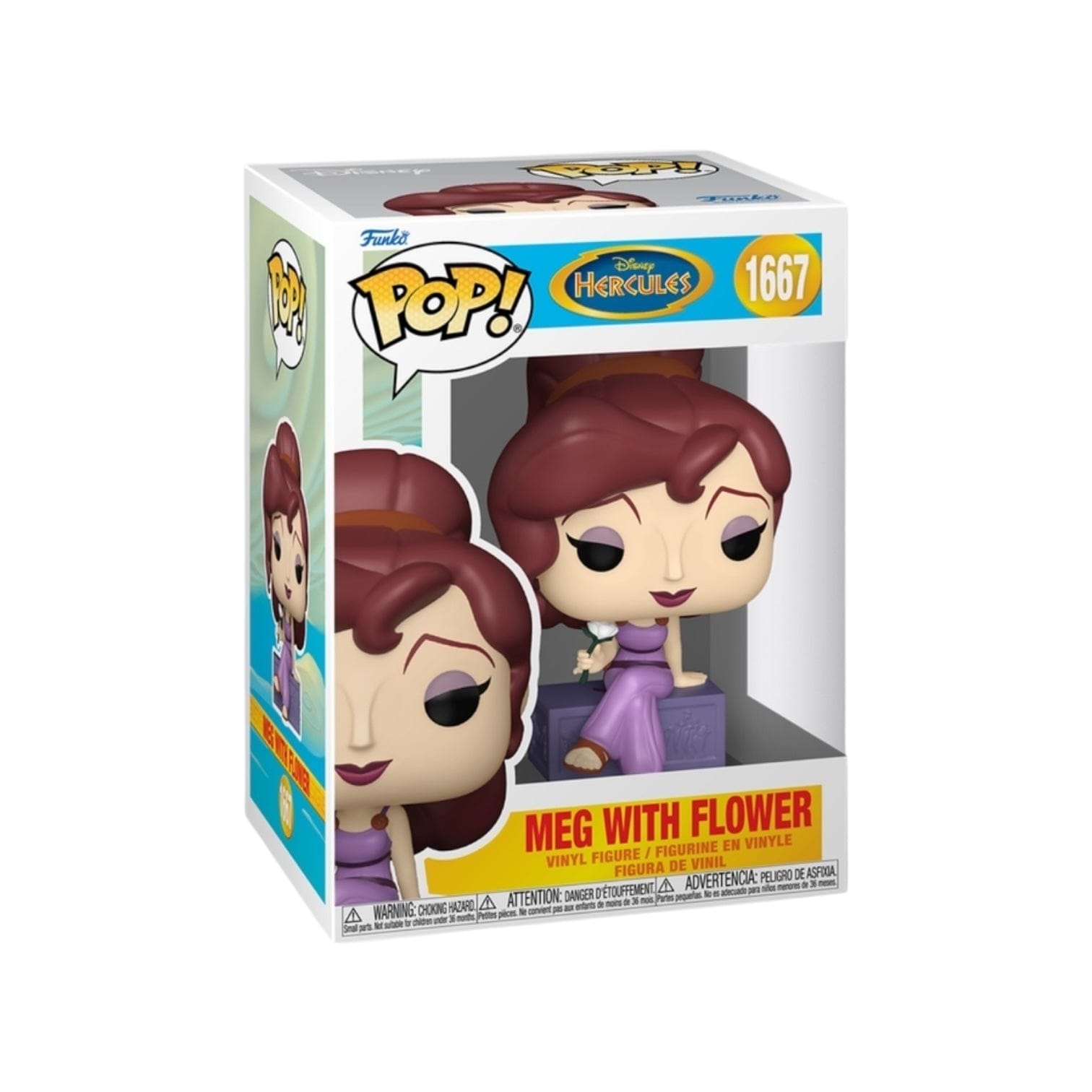 Funko Pop! Meg With Flower #1667 Funko Pop! - Hercules - Disney