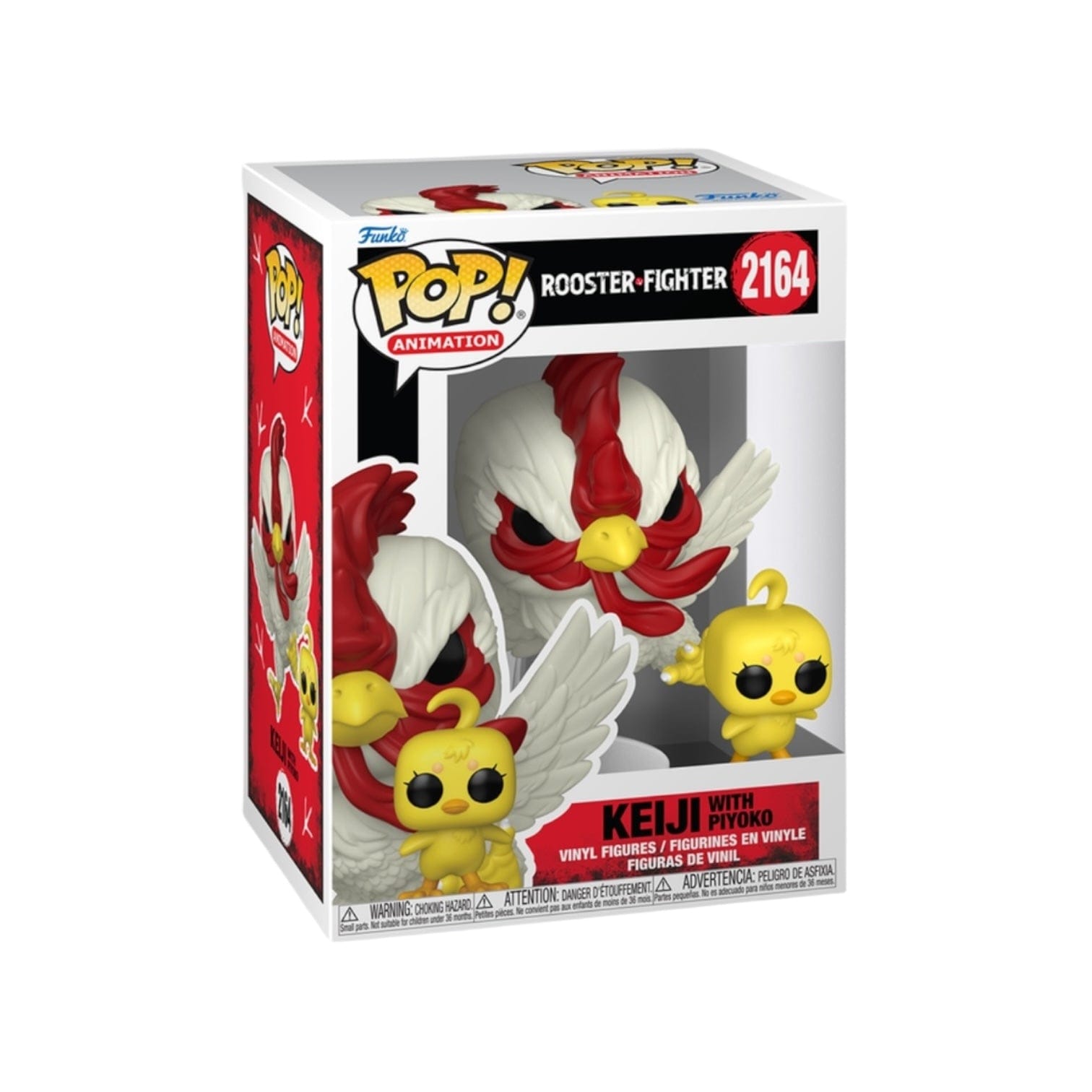 Funko Pop! Keiji with Piyoko #2164 Funko Pop! & Buddy - Rooster Fighter