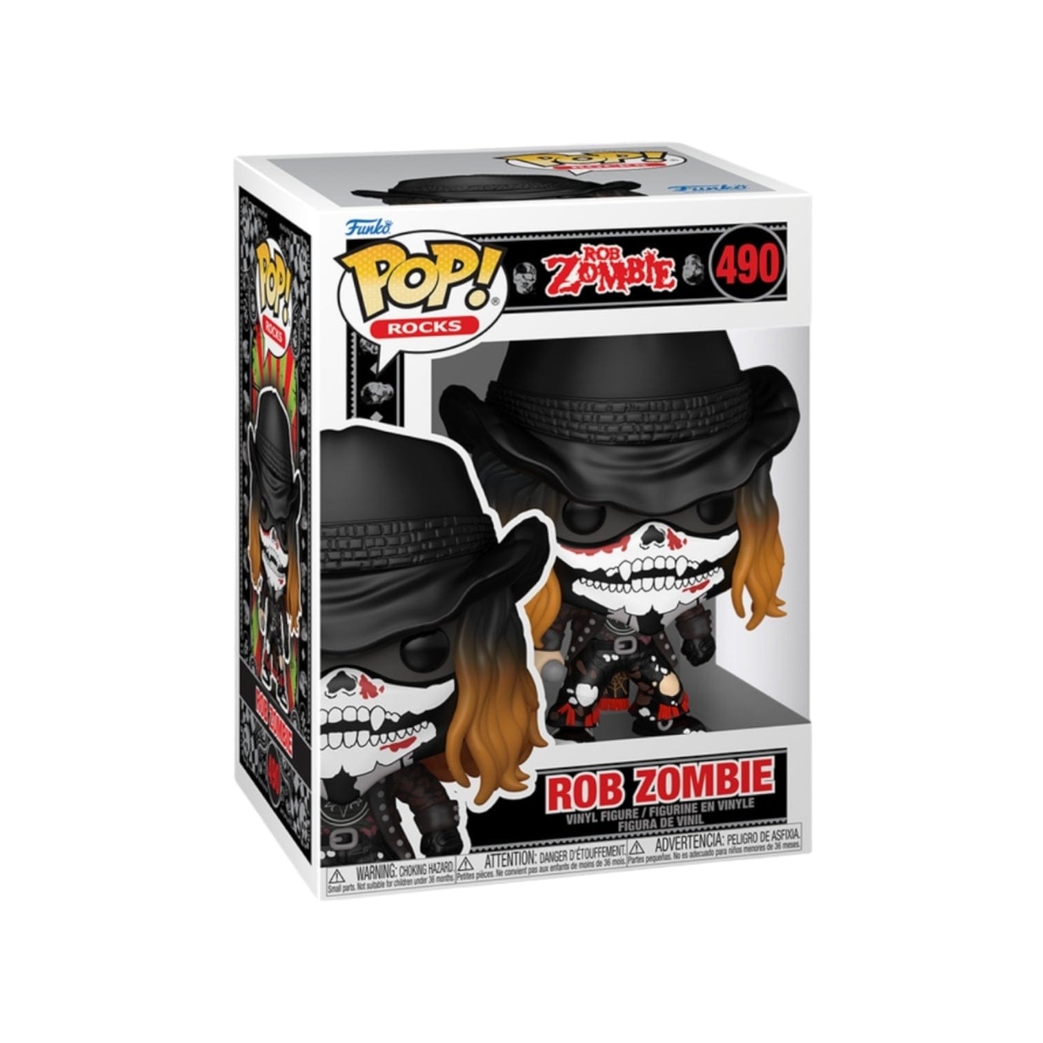 Funko Pop! Rob Zombie with Bandana #490 Funko Pop! - Rob Zombie