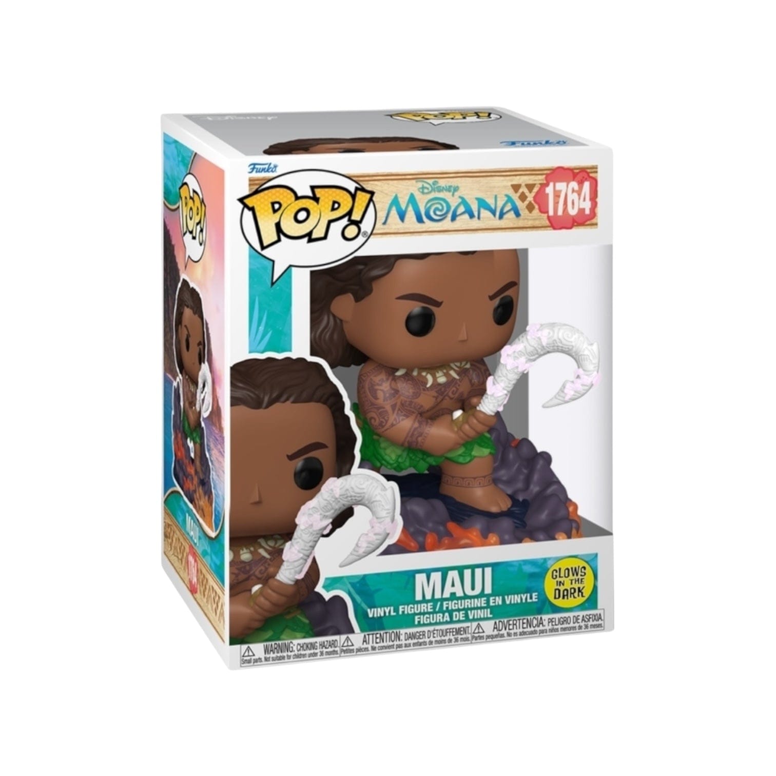 Funko Pop! Maui (glow in the dark) #1764 Funko Pop Premium - Moana - PREORDER