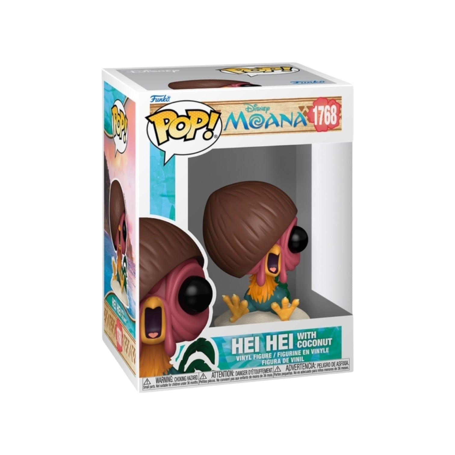 Funko Pop! Hei Hei with Coconut #1768 Funko Pop - Moana - PREORDER