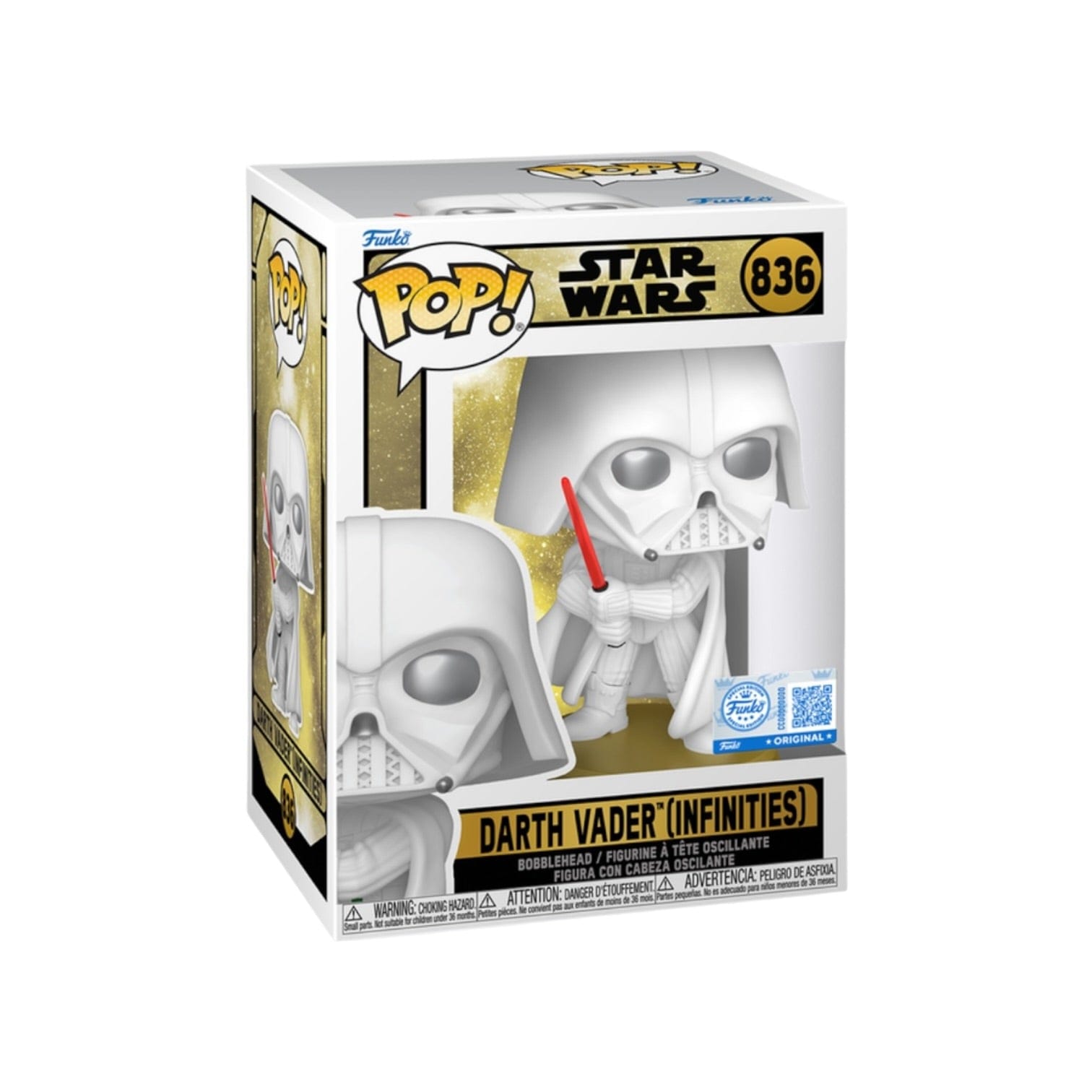 Funko Pop! Darth Vader (Infinities) #836 Funko Pop! - Star Wars Legends - Star Wars