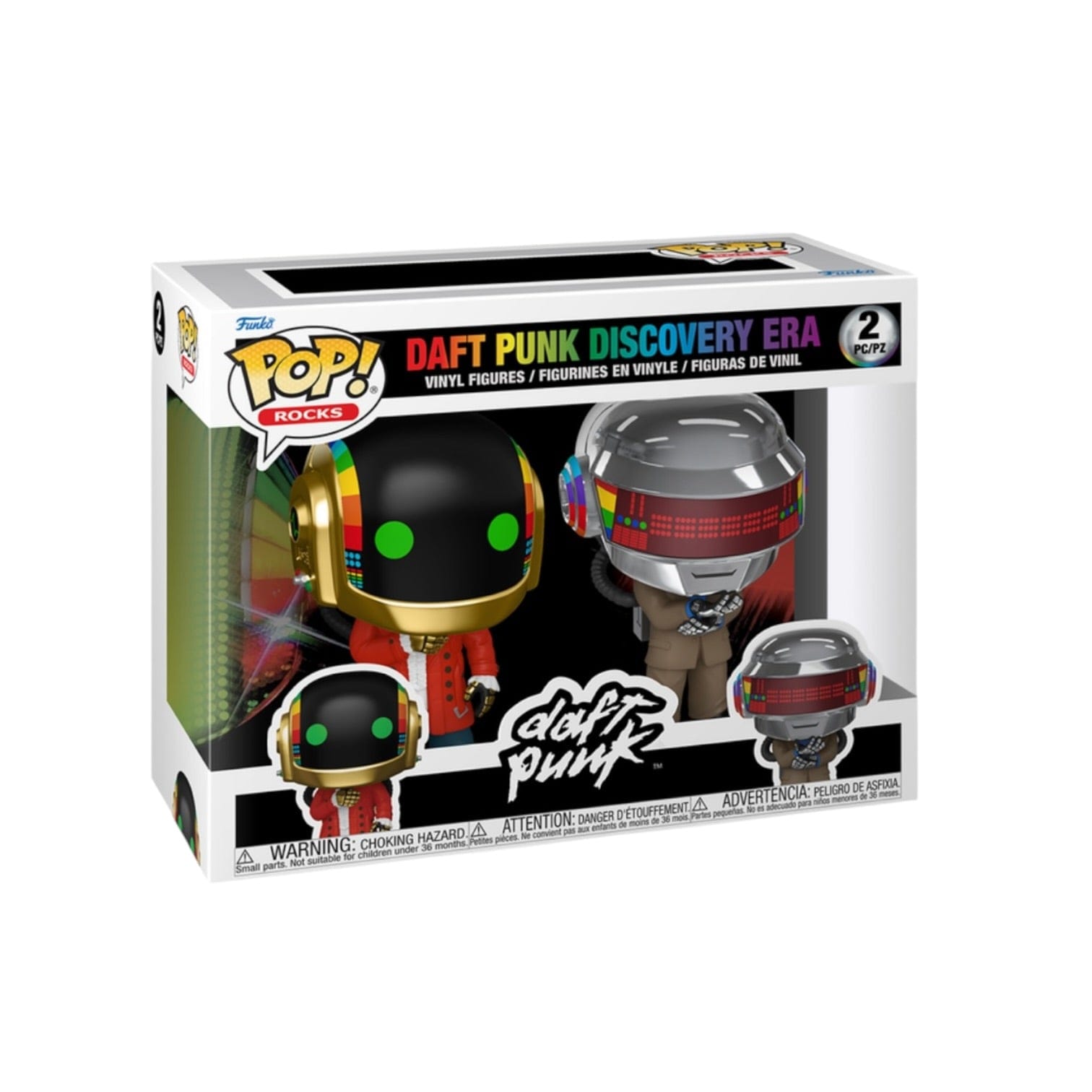 Funko Pop! Daft Punk Discovery Era 2 Pack Funko Pop! - Daft Punk