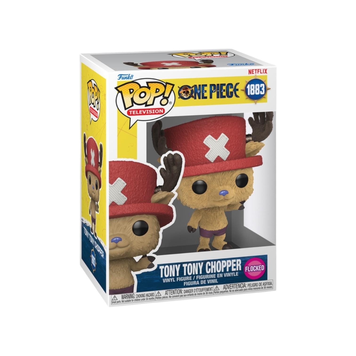 Funko Pop! Tony Tony Chopper (Flocked) #1883 Funko Pop - One Piece (Live Action)