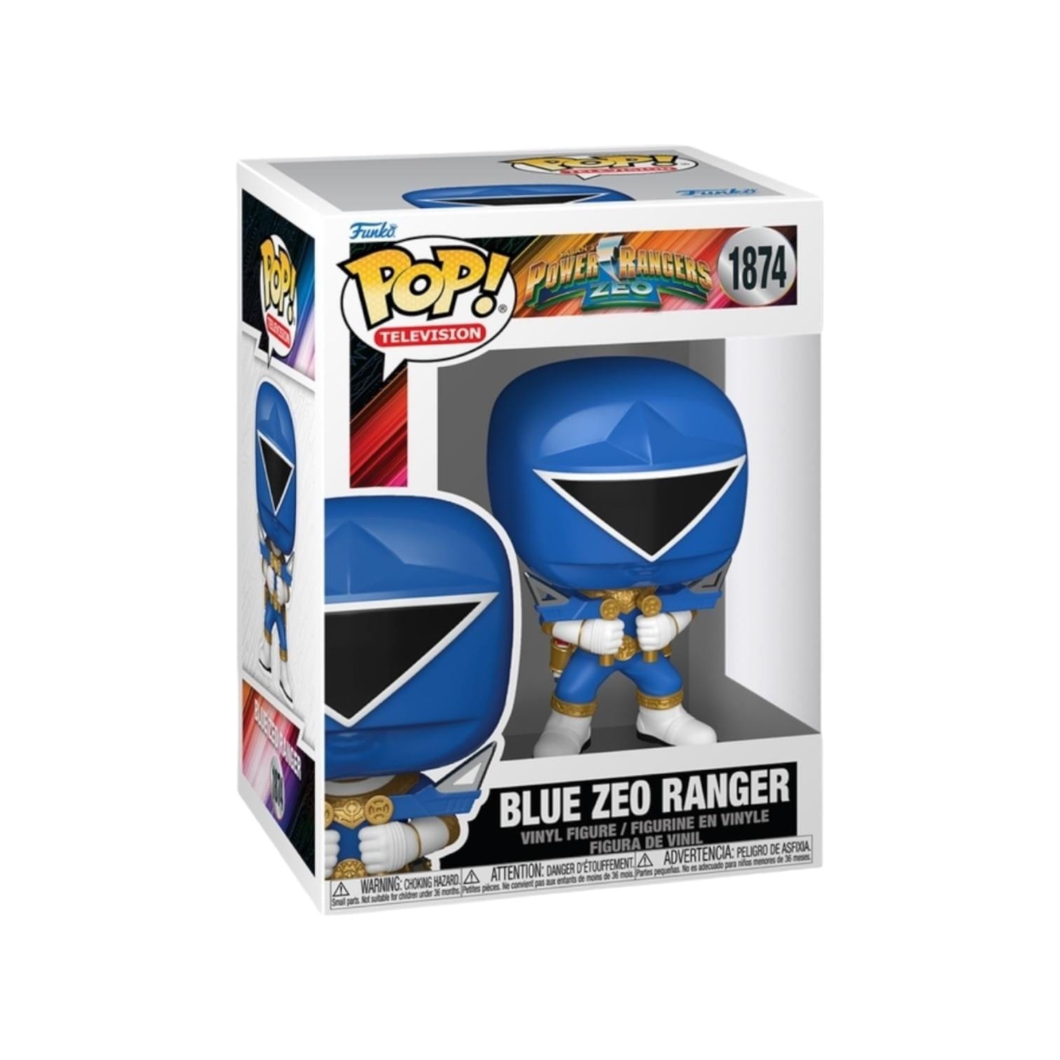 Funko Pop! Blue Zeo Ranger #1874 Funko Pop - Power Ranger: Zeo