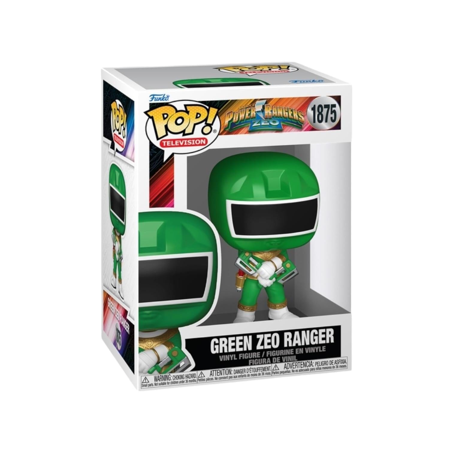 Funko Pop! Green Zeo Ranger #1875 Funko Pop - Power Ranger: Zeo