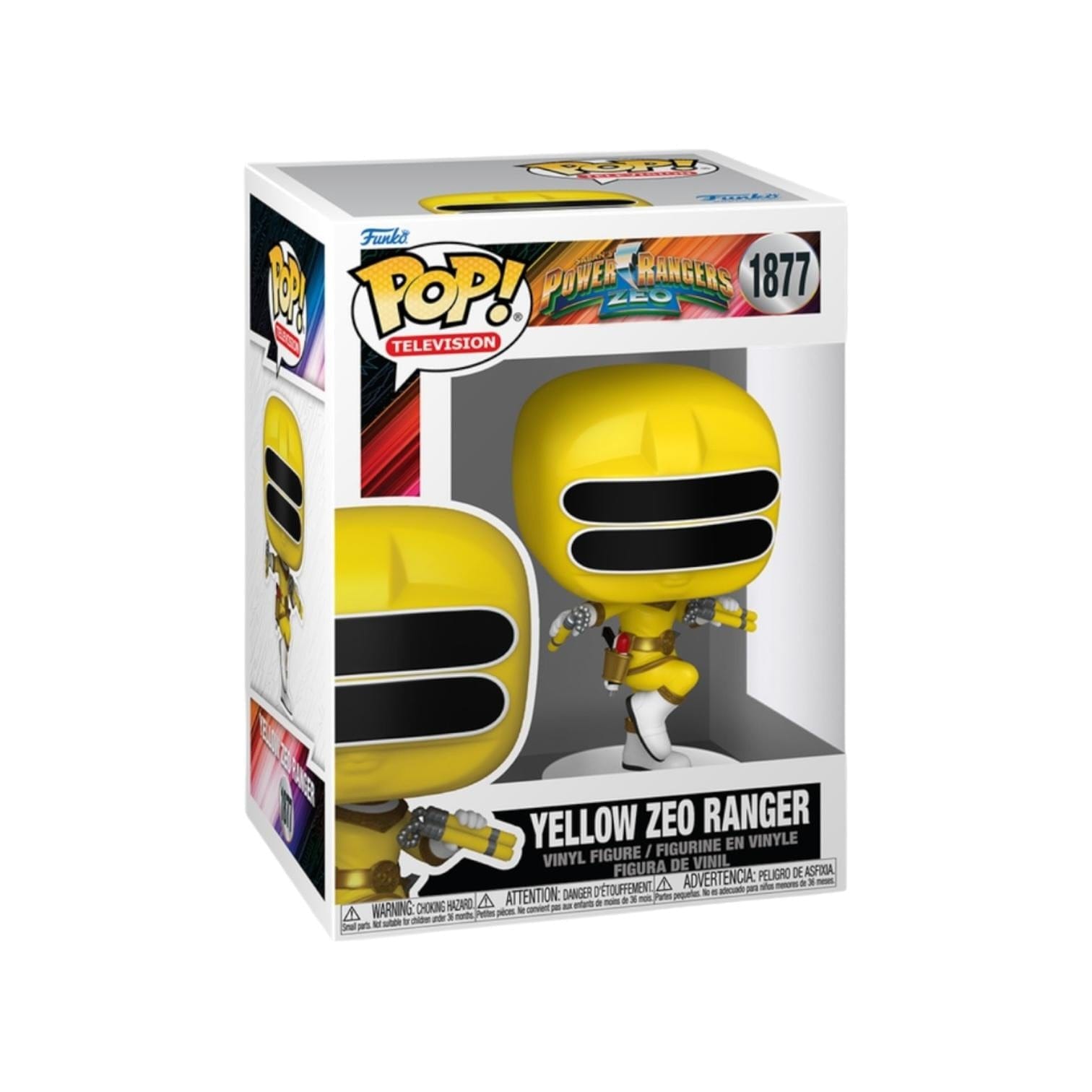 Funko Pop! Yellow Zeo Ranger #1877 Funko Pop - Power Ranger: Zeo