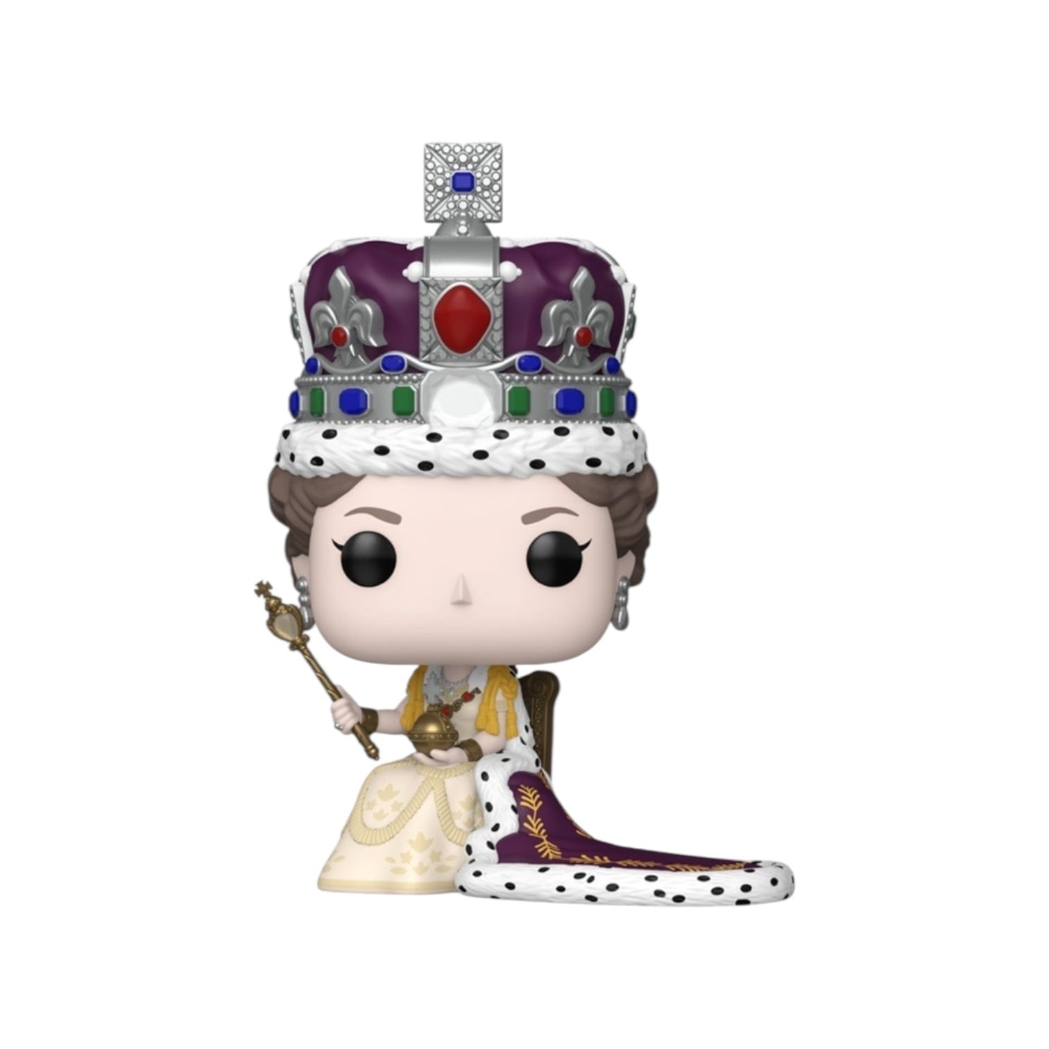 Funko Pop! Queen Elizabeth II (Coronation) #07 Funko Pop! Premium - Queen Elizabeth II