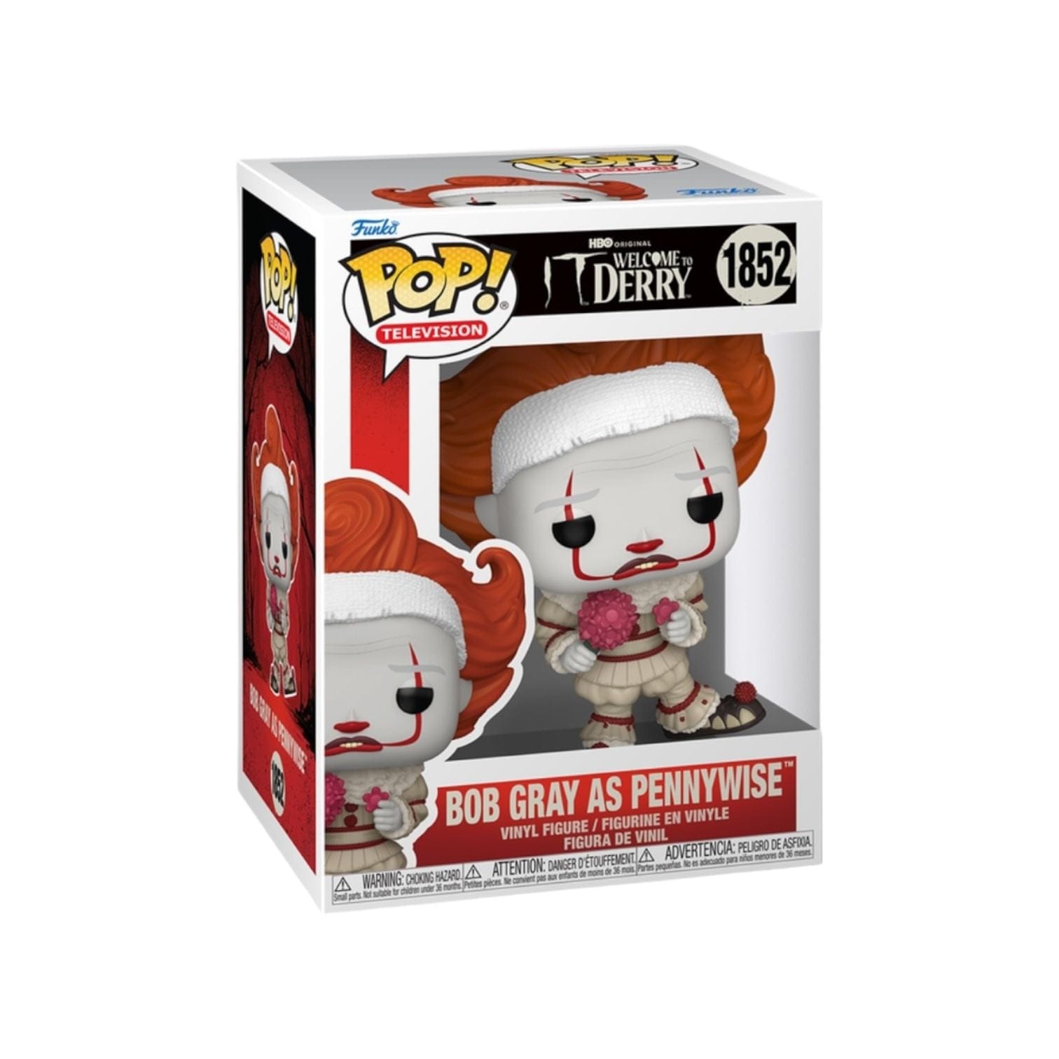 Funko Pop! Bob Gray as Pennywise #1852 Funko Pop - IT: Welcome to Derry