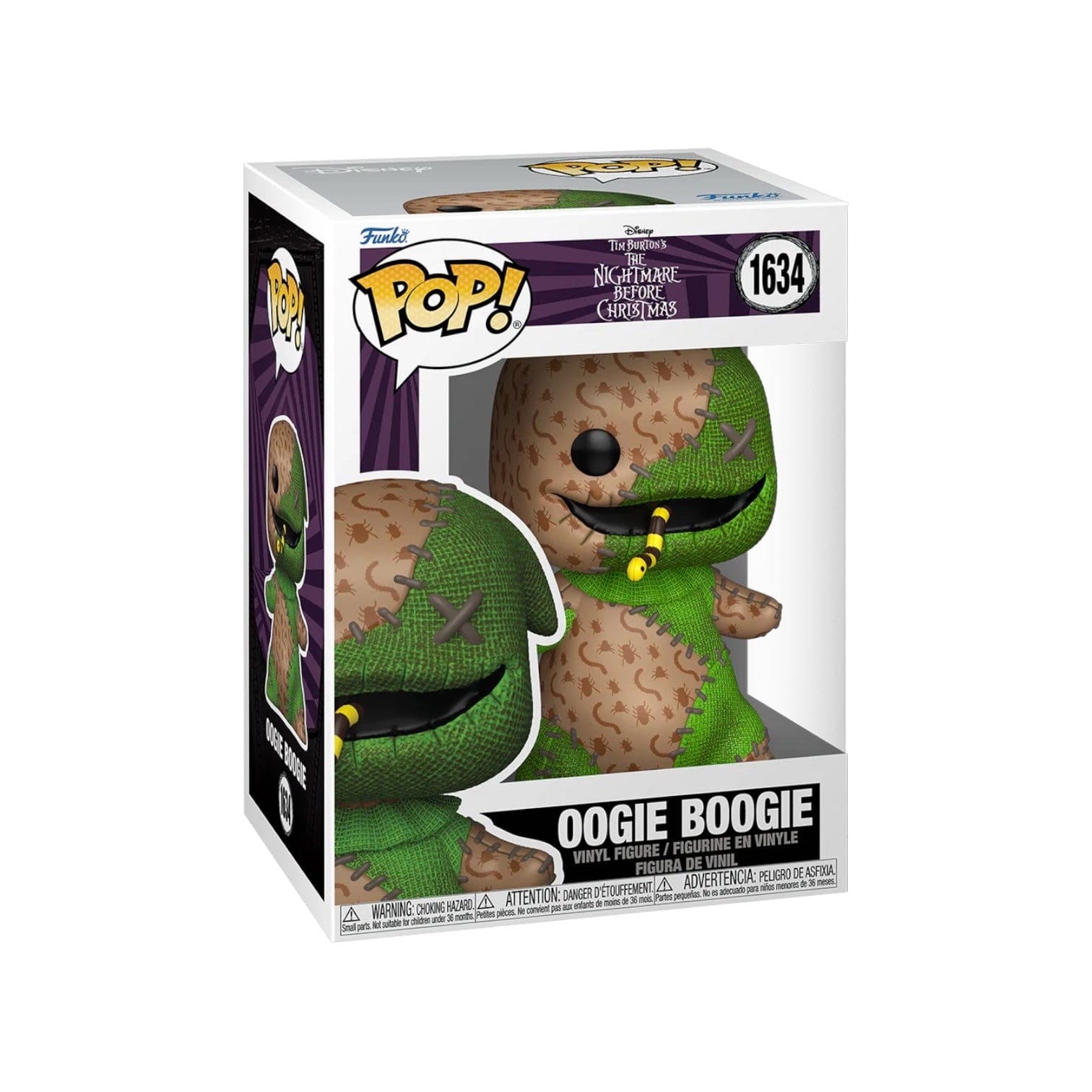 Funko Pop! Patchwork Oogie Boogie #1634 Funko Pop! - The Nightmare Before Christmas - Disney