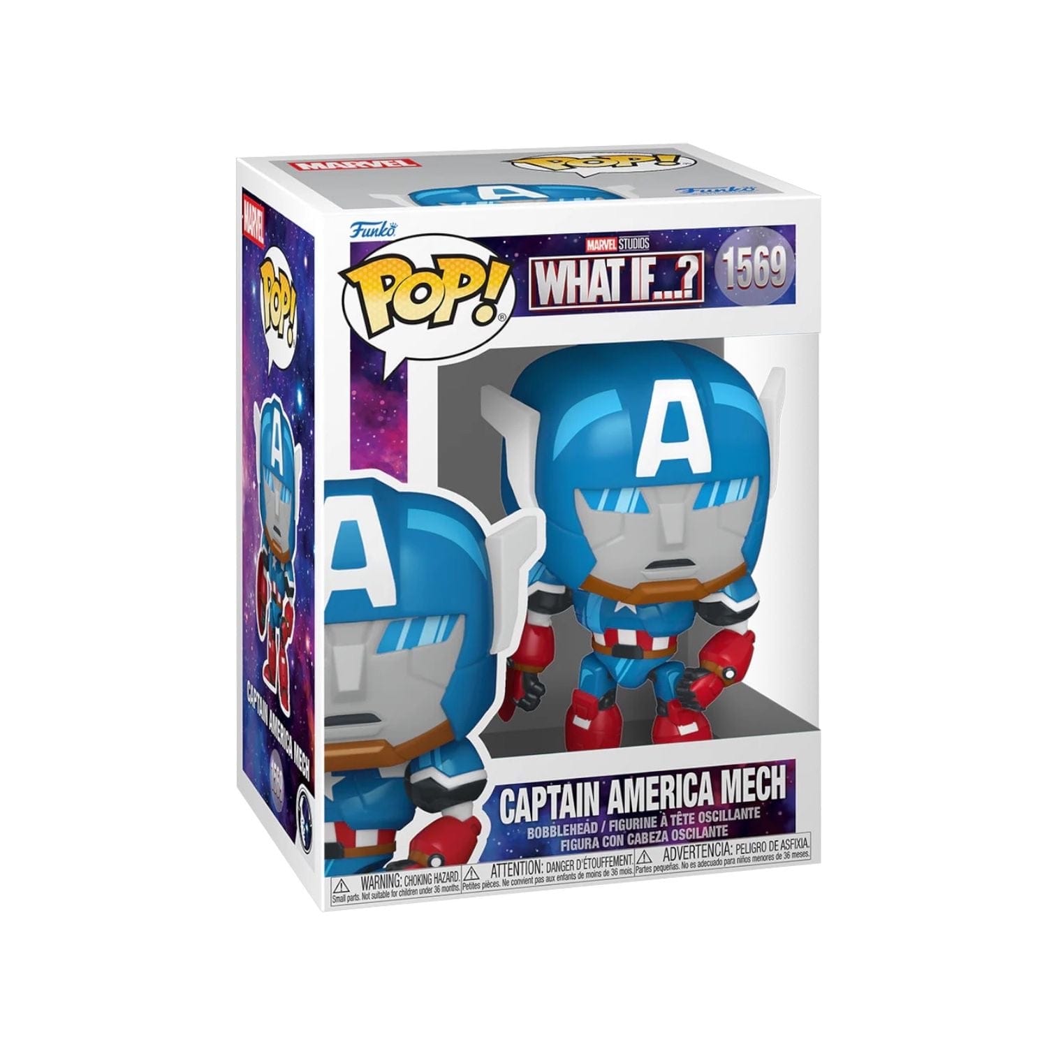 Funko Pop! Captain America Mech #1569 Funko Pop - What If?