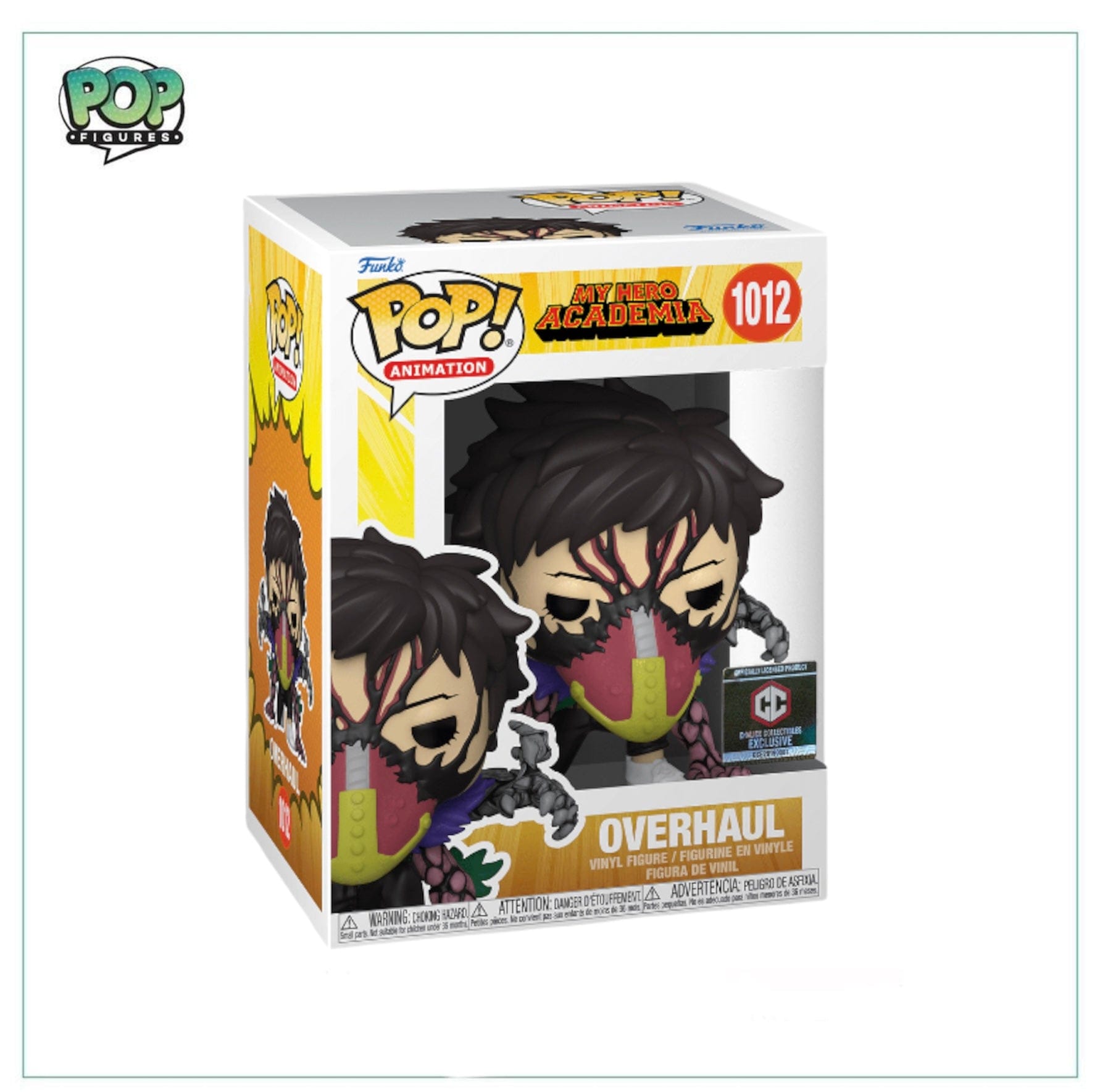 Funko Pop! Overhaul #1012 Funko Pop! My Hero Academia, Chalice Collectables Exclusive