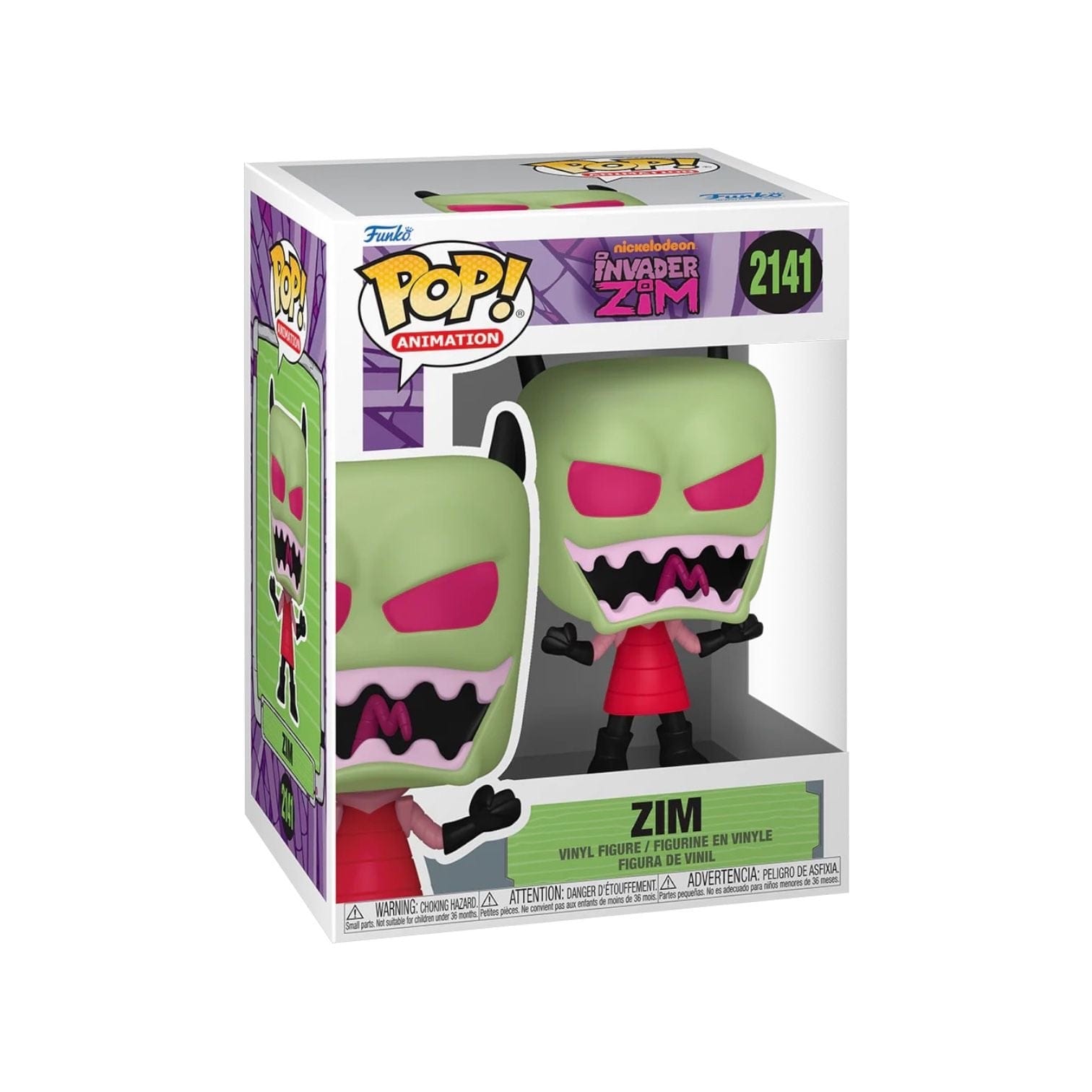 Invader Zim Zim #1241 Funko Pop - Invader Zim