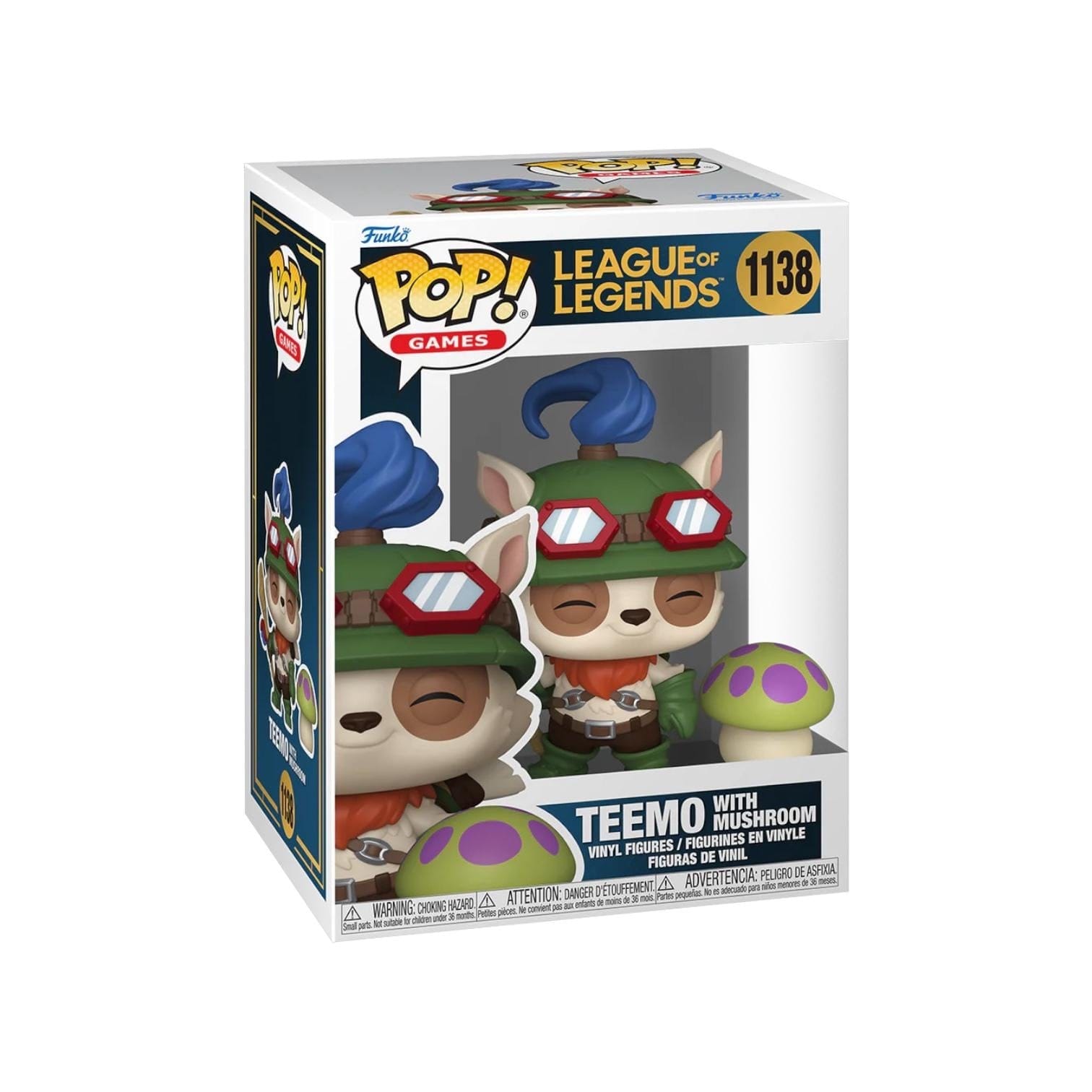 Funko Pop! Teemo with Mushroom #1138 Funko Pop - League of Legends