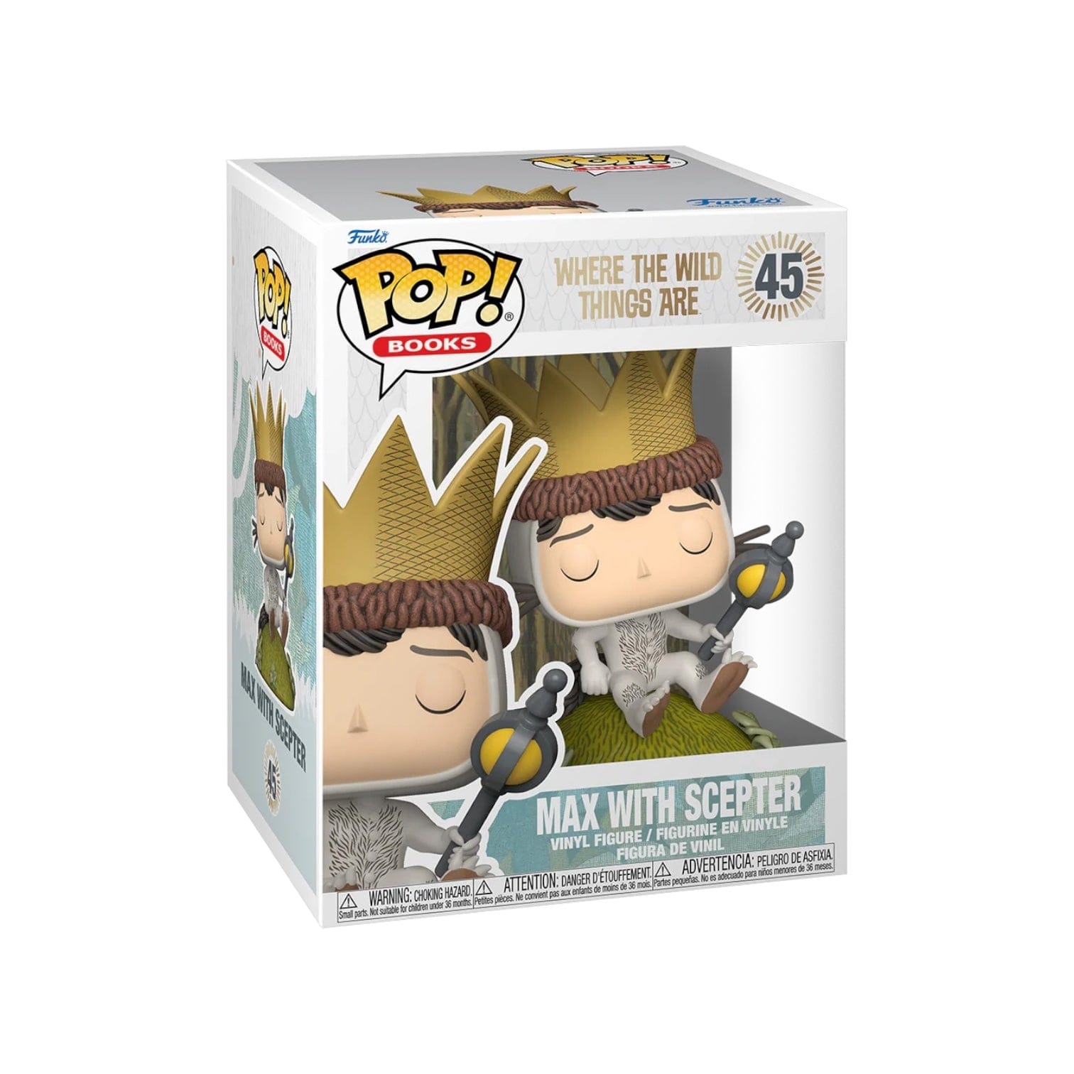 Wild Things Max with Scepter #45 Premium Funko Pop - Where The Wild Things Are