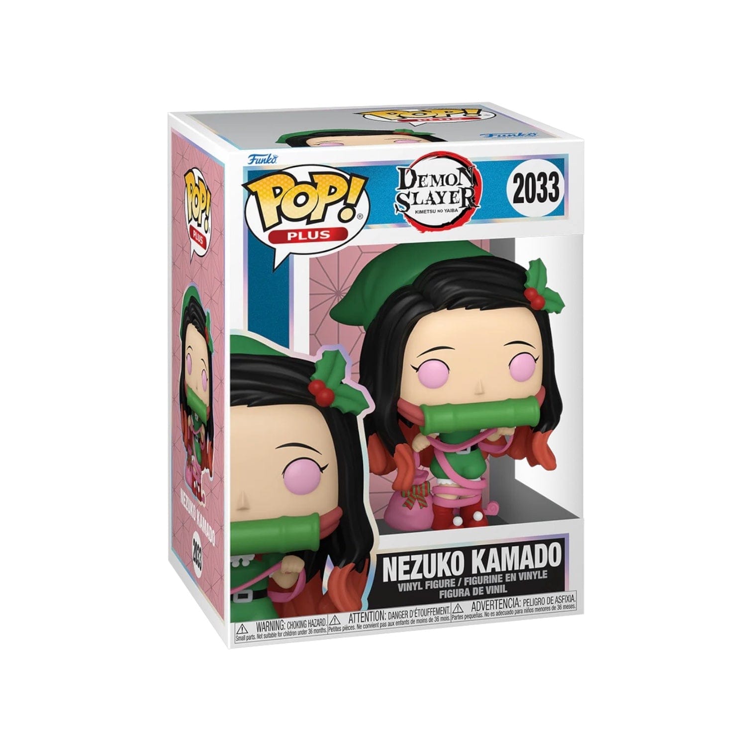 Funko Pop! Nezuko Kamado (Holiday) #2033 Plus Funko Pop - Demon Slayer