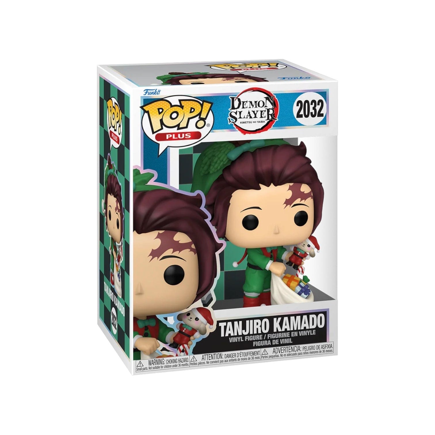 Funko Pop! Tanjiro Kamado (Holiday) #2032 Plus Funko Pop - Demon Slayer - PREORDER
